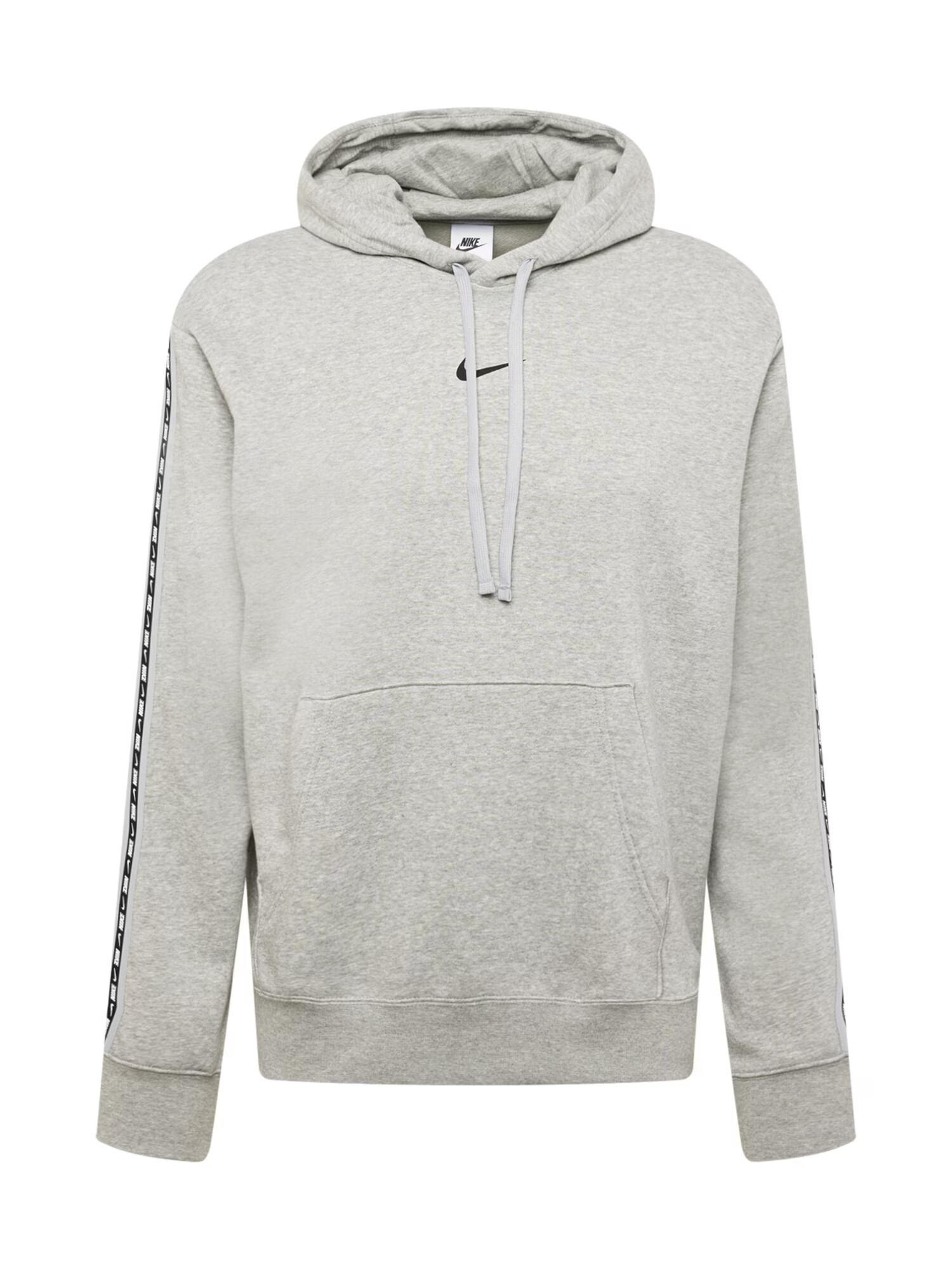 Nike Sportswear Majica pegasto siva / bela / črna - Pepit.si