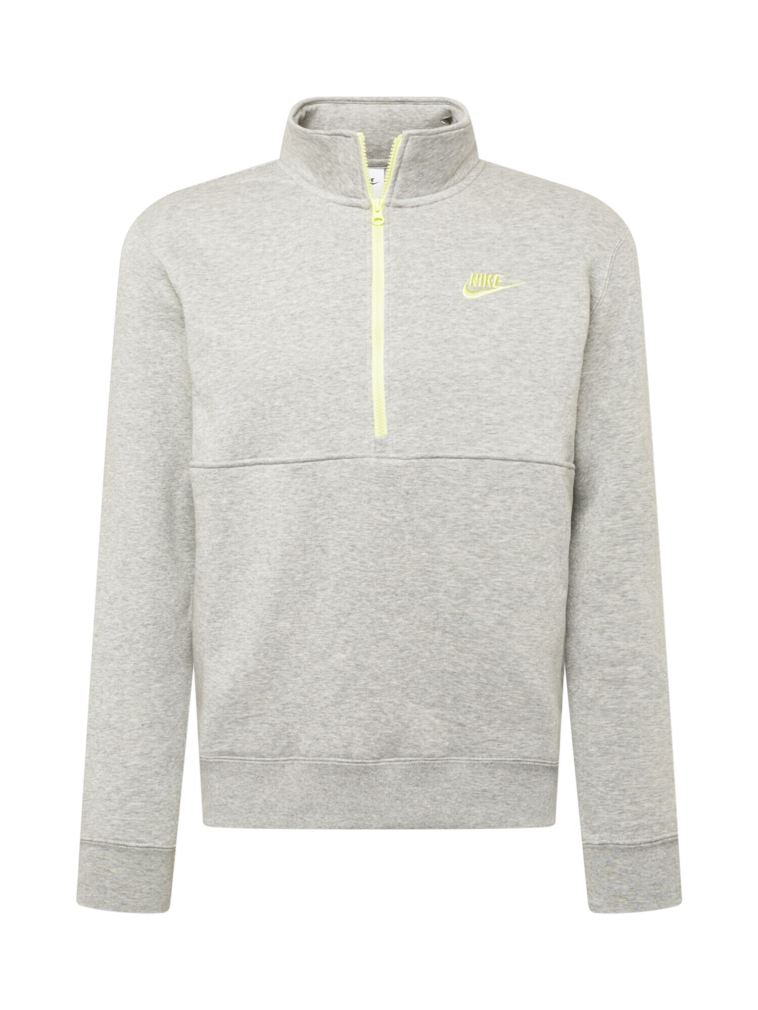 Nike Sportswear Majica svetlo siva / kivi - Pepit.si