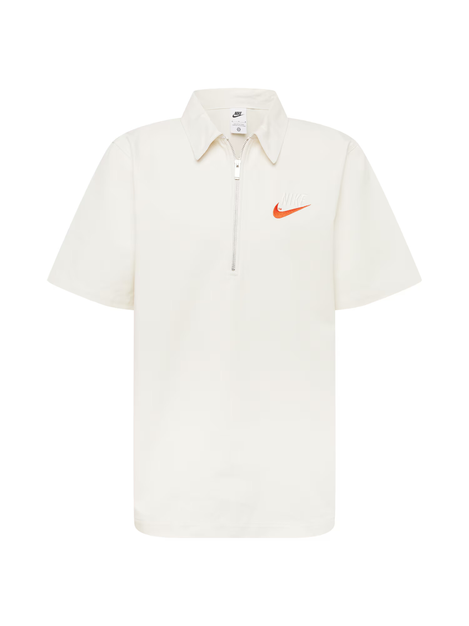 Nike Sportswear Majica svetlo siva / oranžna - Pepit.si