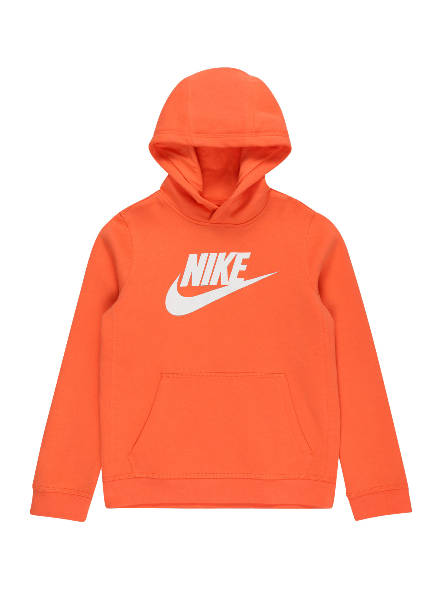 Nike Sportswear Majica temno oranžna / bela - Pepit.si