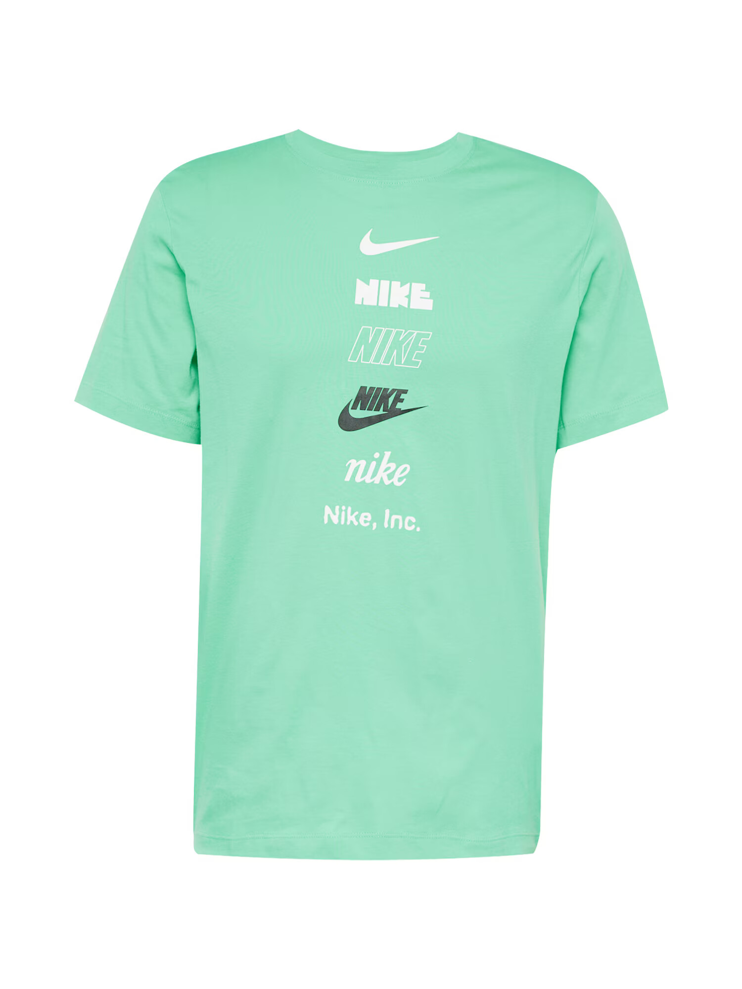 Nike Sportswear Majica meta / črna / bela - Pepit.si