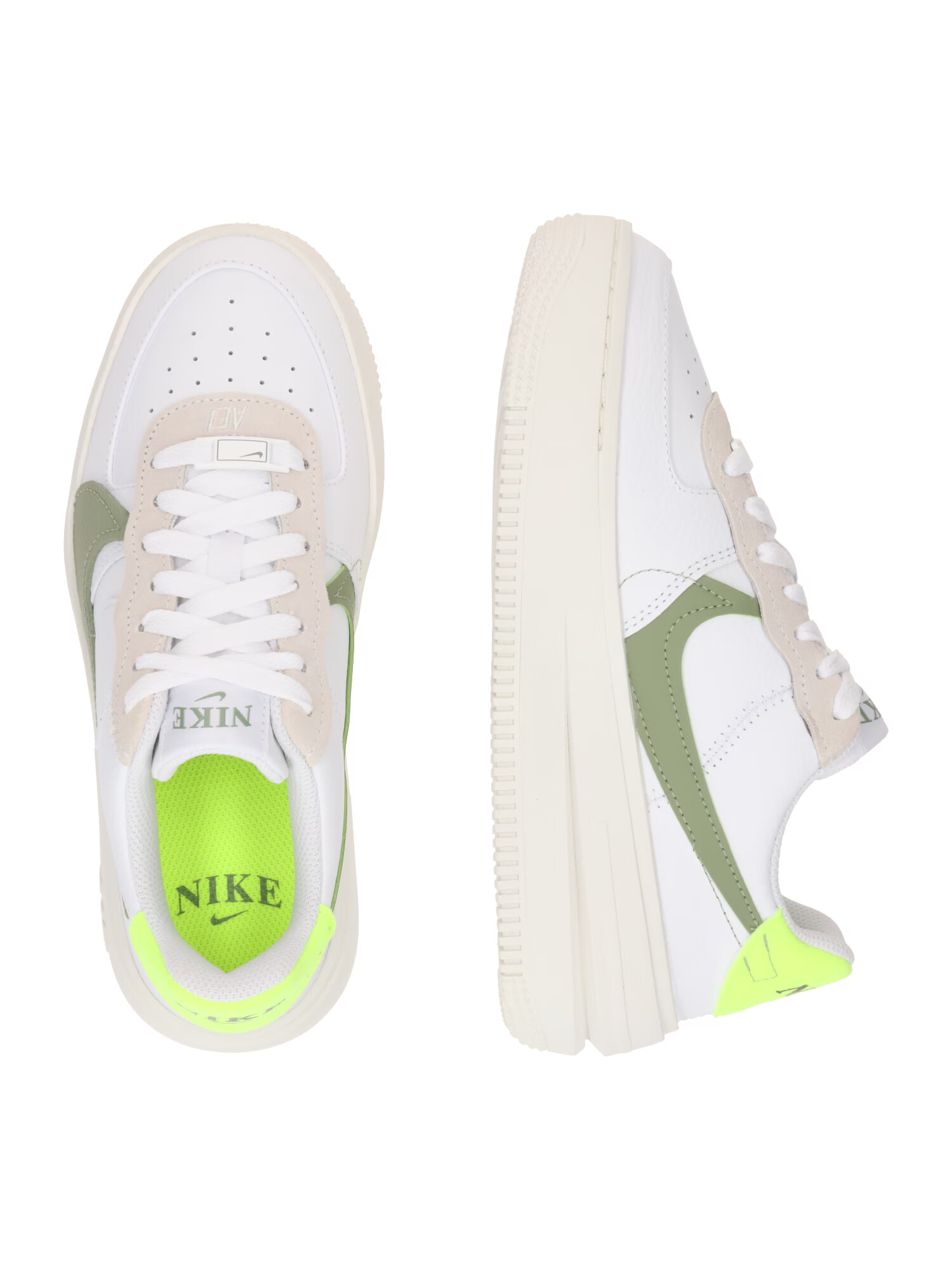 Nike Sportswear Nizke superge 'AF1 PLT.AF.ORM' bela - Pepit.si