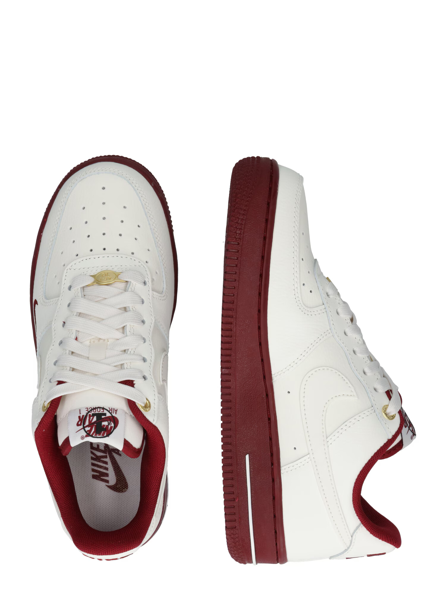 Nike Sportswear Nizke superge 'Air Force 1 '07 SE' rdeča / bela - Pepit.si