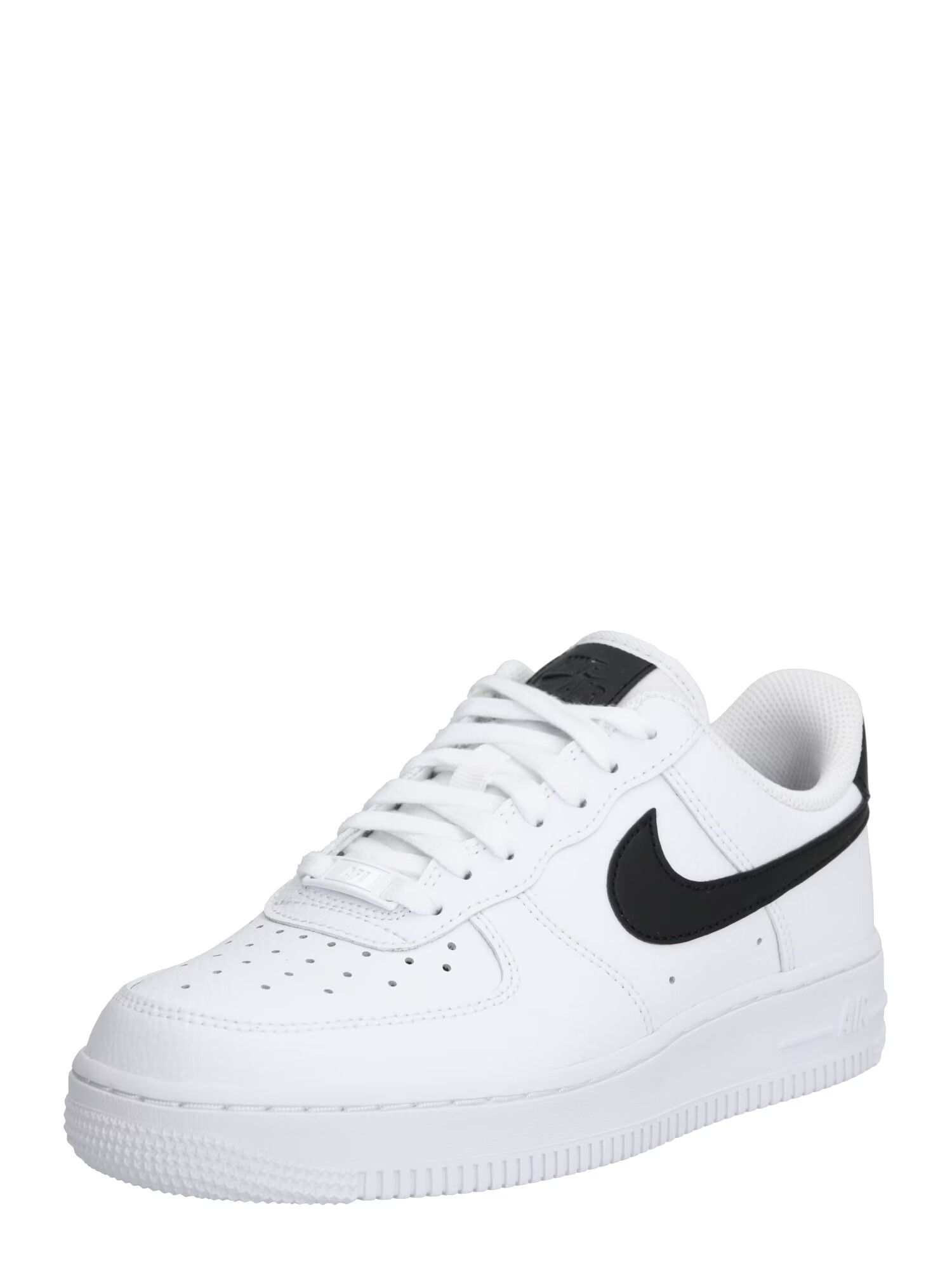 Nike Sportswear Nizke superge 'Air Force 1' bela / črna - Pepit.si