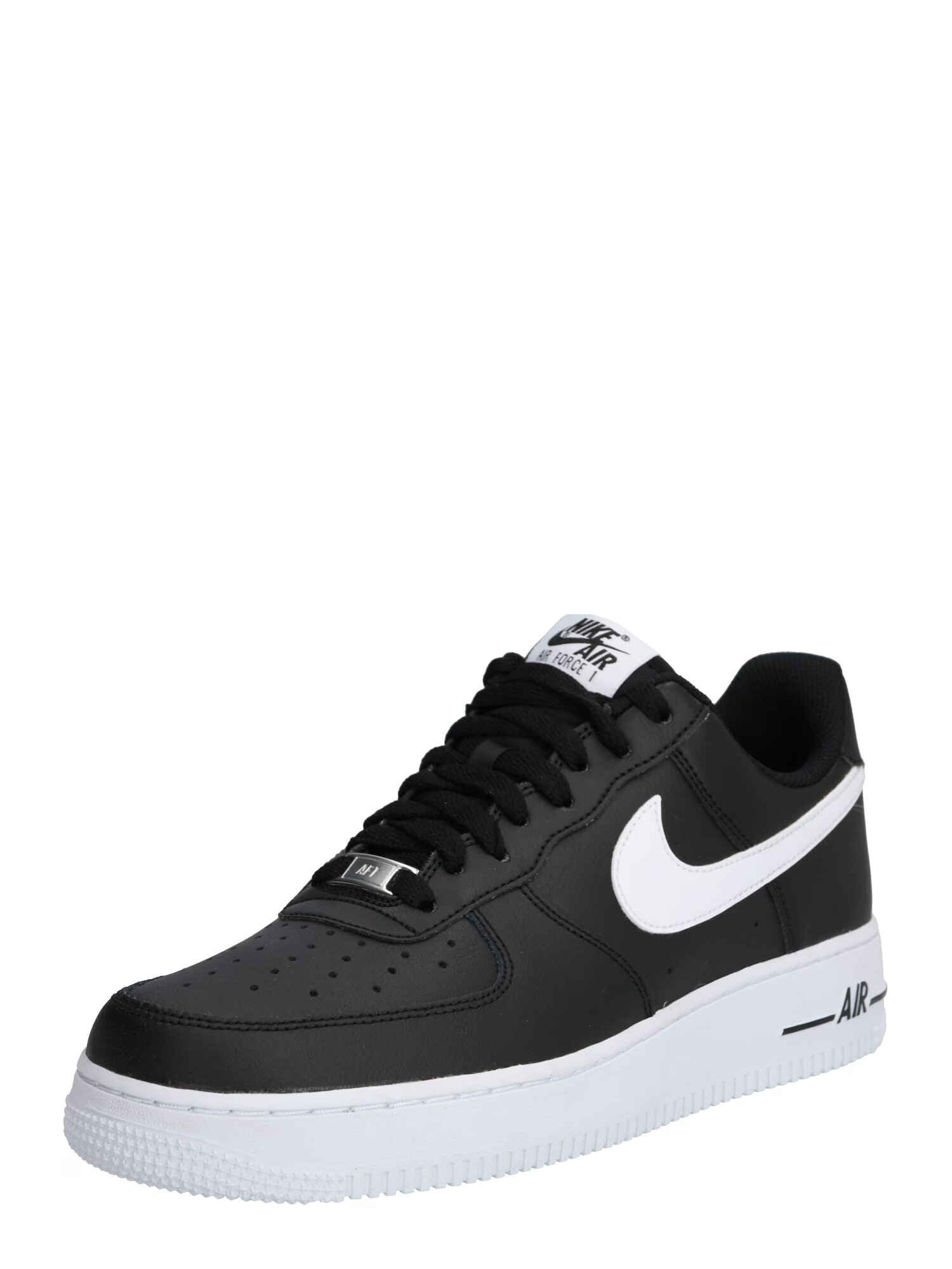 Nike Sportswear Nizke superge 'Air Force' bela / črna - Pepit.si