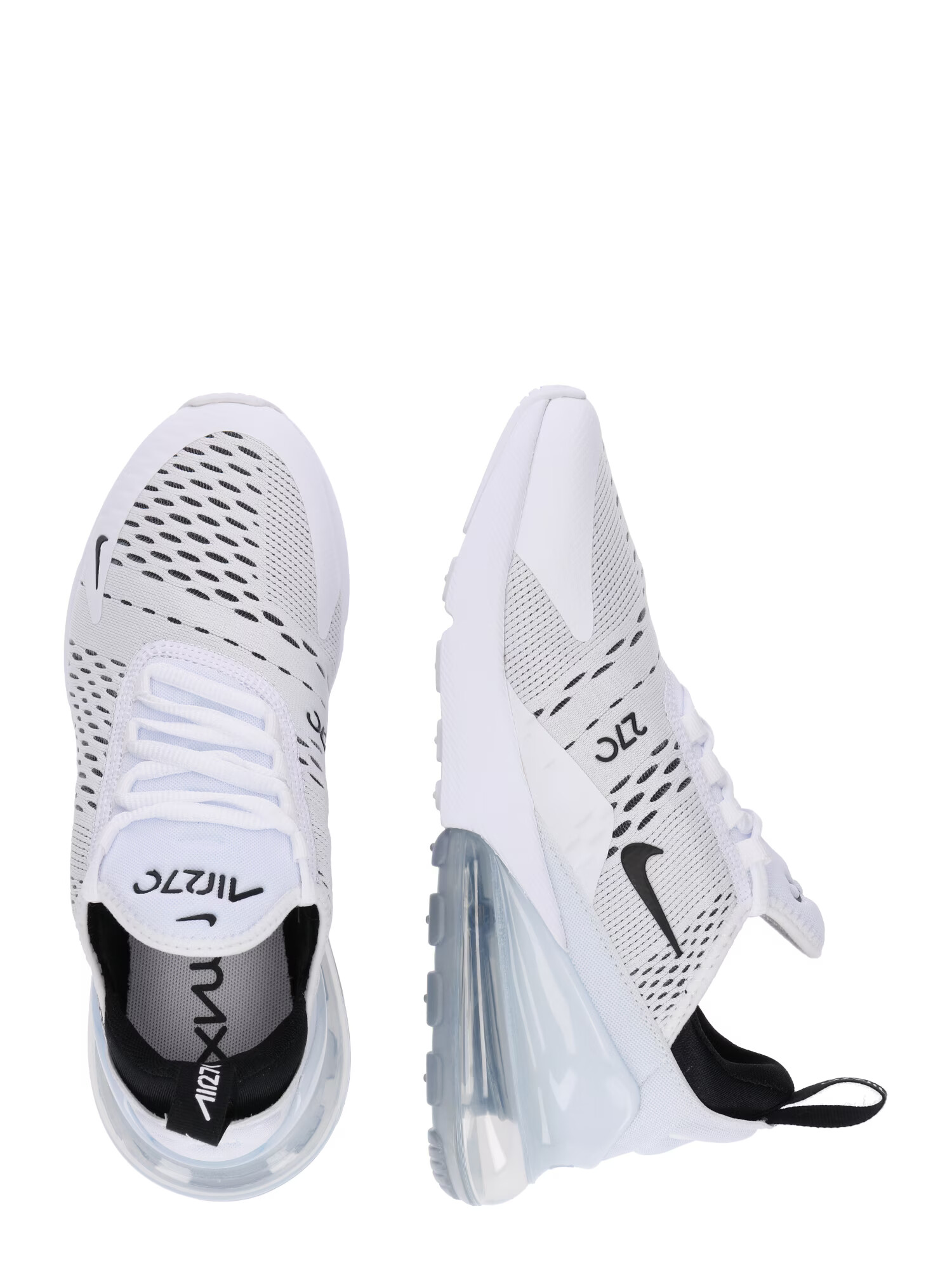 Nike Sportswear Nizke superge 'Air Max 270' črna / bela - Pepit.si