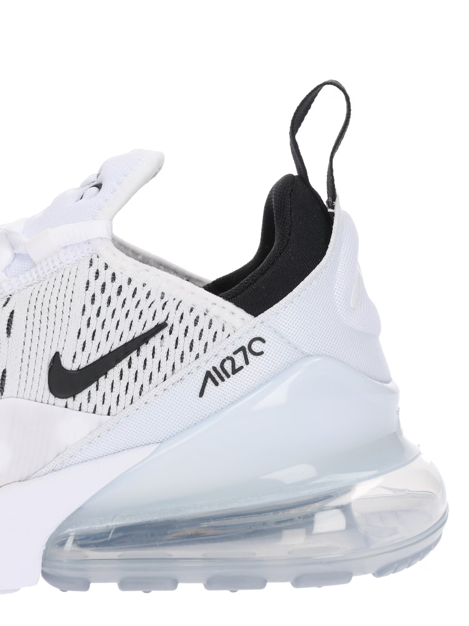 Nike Sportswear Nizke superge 'Air Max 270' črna / bela - Pepit.si