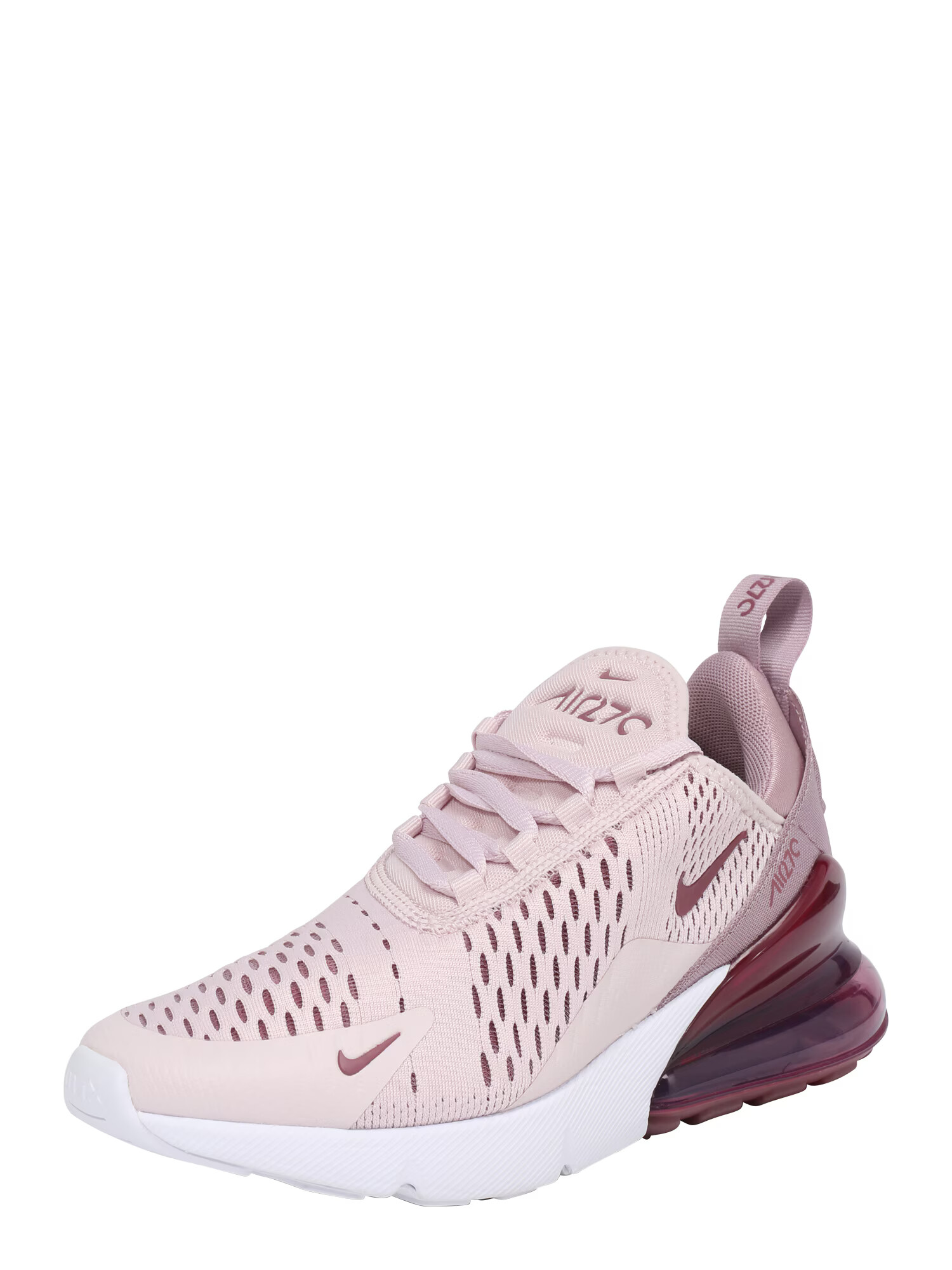 Nike Sportswear Nizke superge 'Air Max 270' roza / češnjevo rdeča / bela - Pepit.si