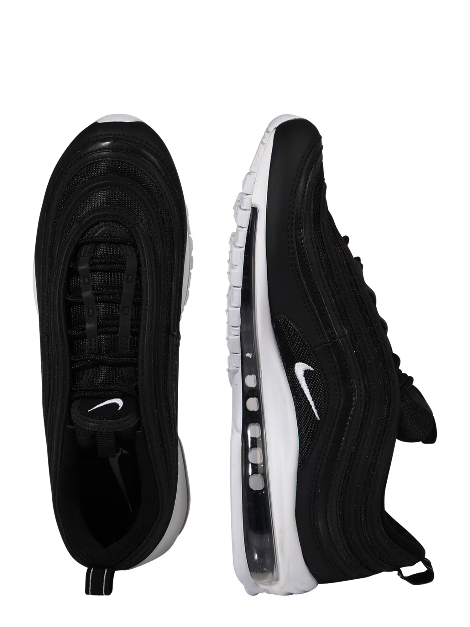 Nike Sportswear Nizke superge 'Air Max 97' črna / bela - Pepit.si