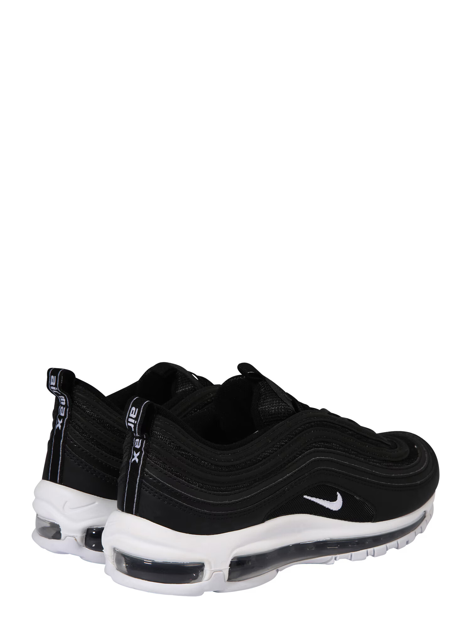 Nike Sportswear Nizke superge 'Air Max 97' črna / bela - Pepit.si