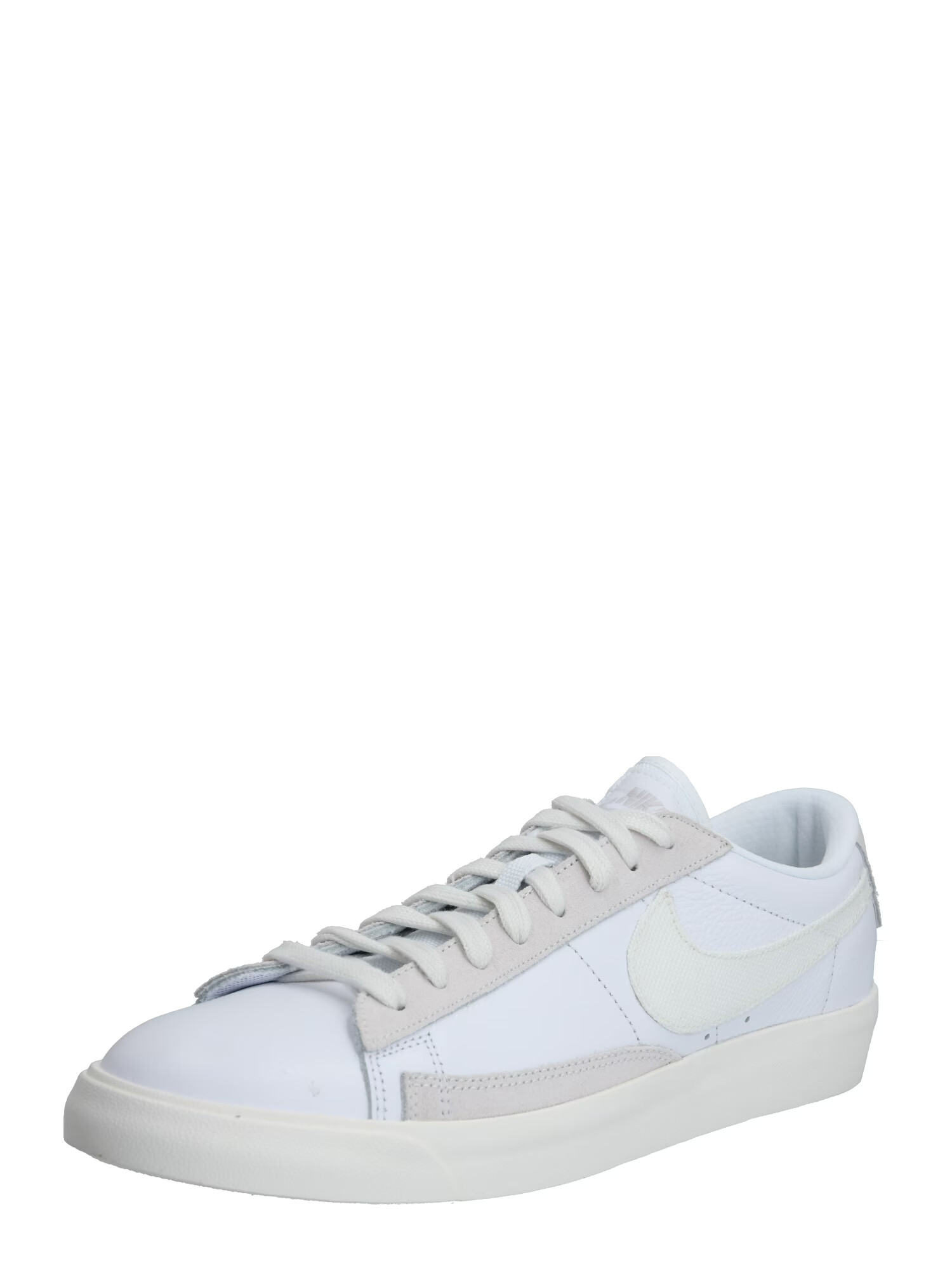 Nike Sportswear Nizke superge 'Blazer' bela / platin - Pepit.si