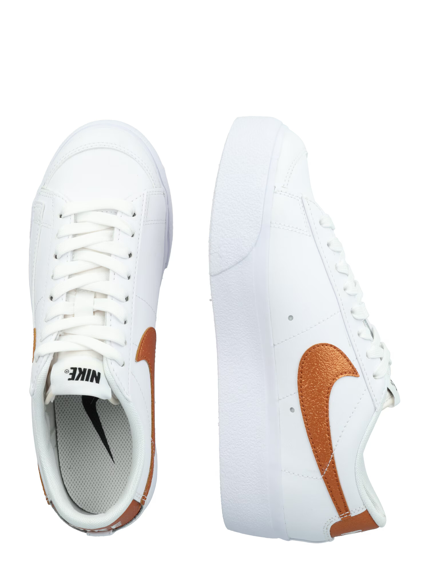 Nike Sportswear Nizke superge 'Blazer' rjasto rdeča / bela - Pepit.si