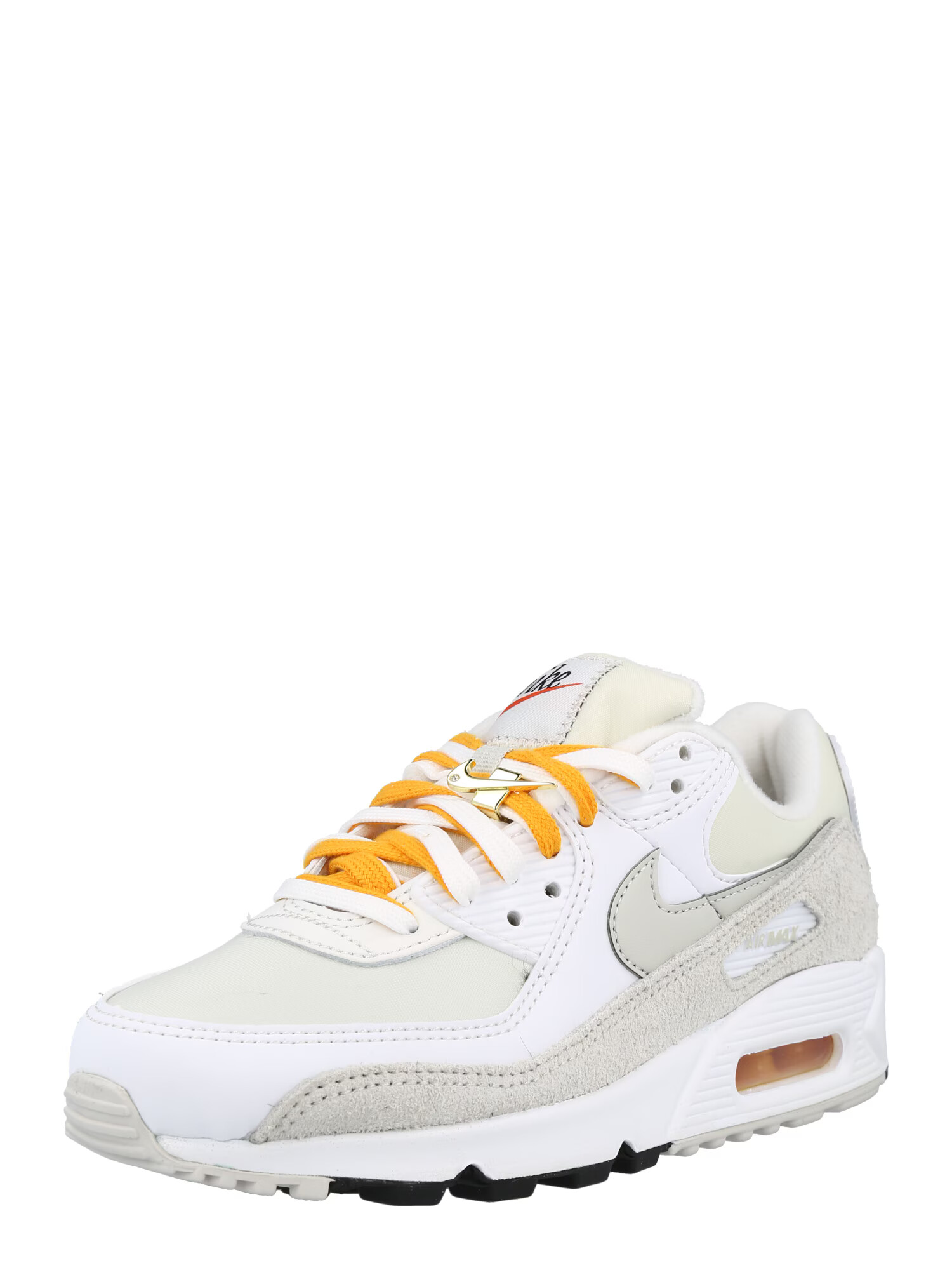 Nike Sportswear Nizke superge bela / oranžna / bel denim / volneno bela - Pepit.si