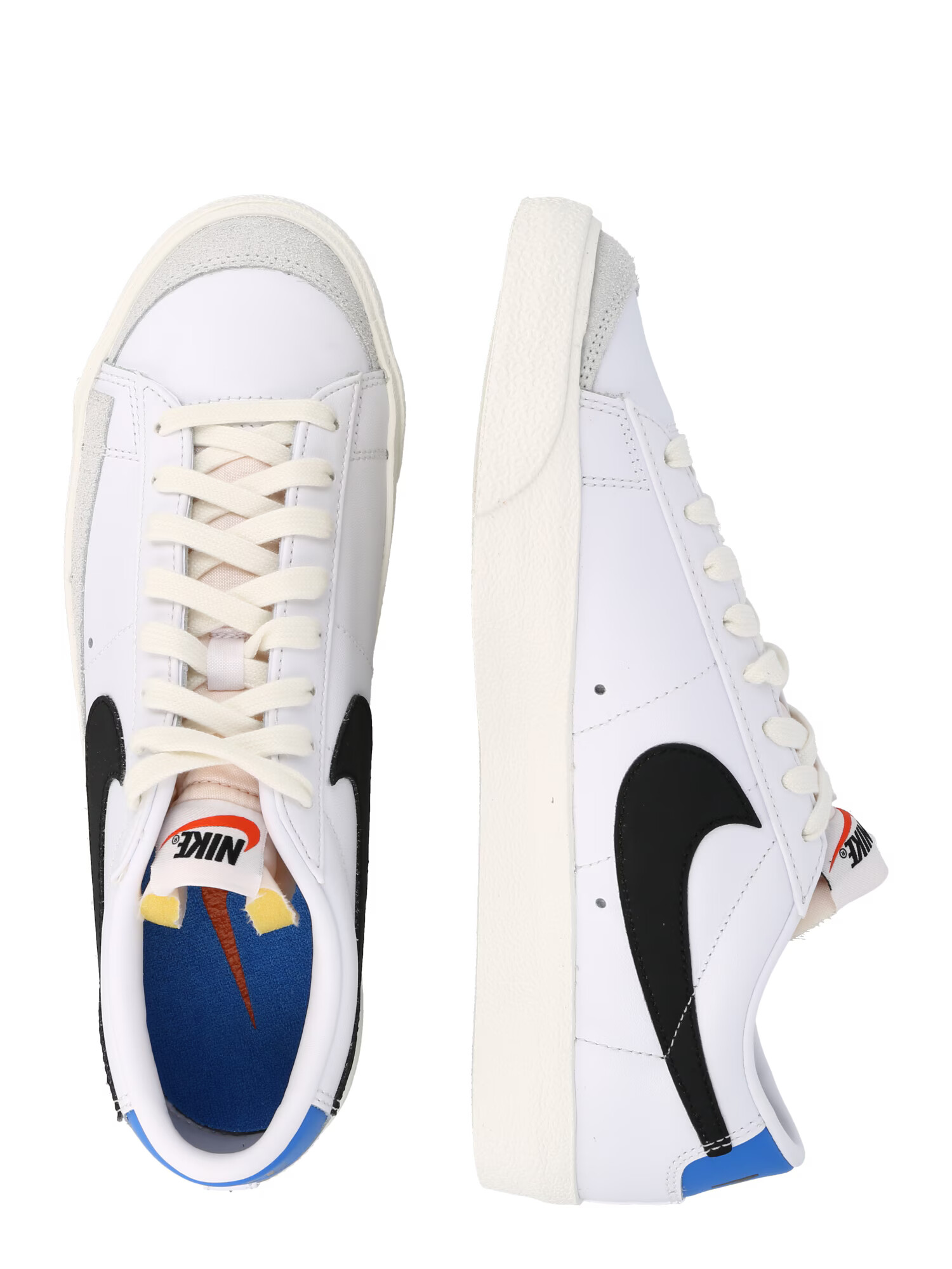 Nike Sportswear Nizke superge modra / siva / črna / bela - Pepit.si