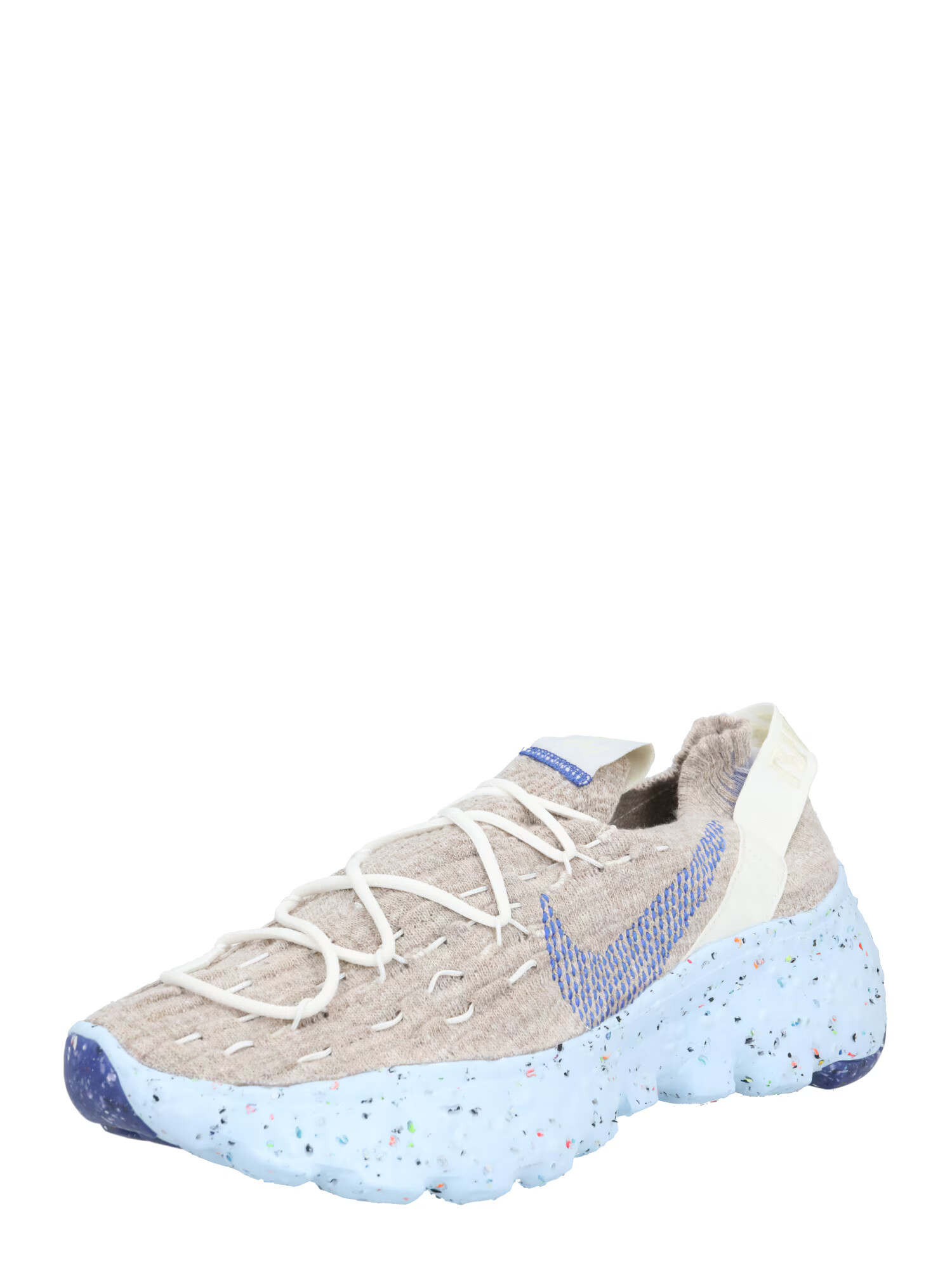 Nike Sportswear Nizke superge 'Nike Space Hippie 04' svetlo modra / bež / bela - Pepit.si