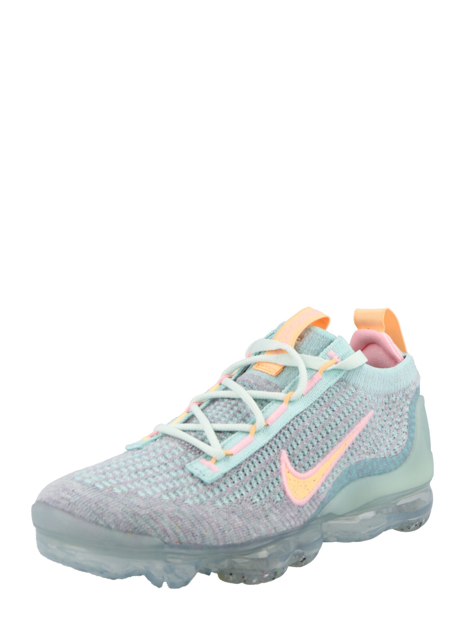 Nike Sportswear Nizke superge 'VaporMax 2021 FK' meta / staro roza / oranžna - Pepit.si