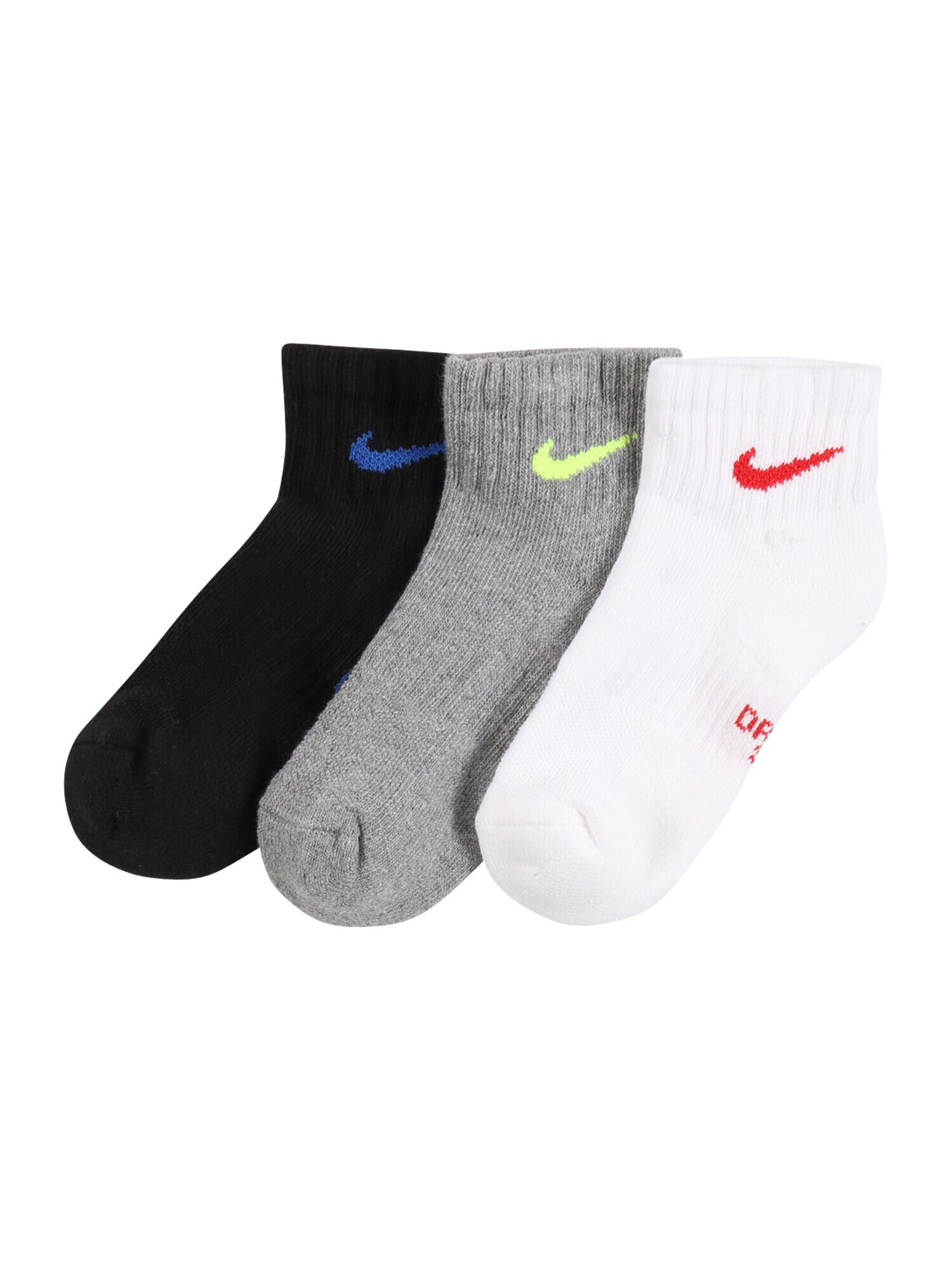 Nike Sportswear Nogavice črna / bela / siva / rdeča / modra - Pepit.si