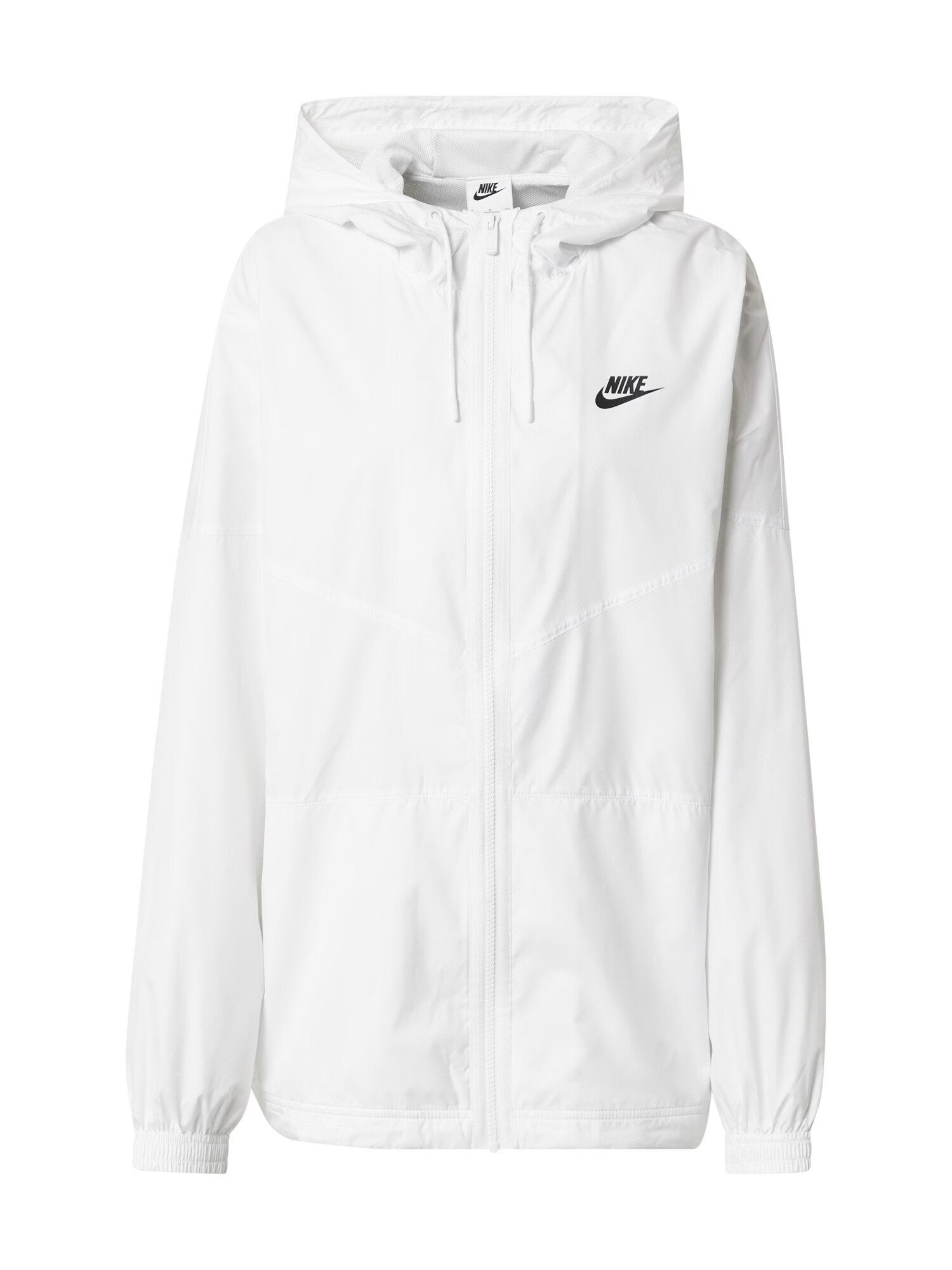 Nike Sportswear Prehodna jakna bela / črna - Pepit.si