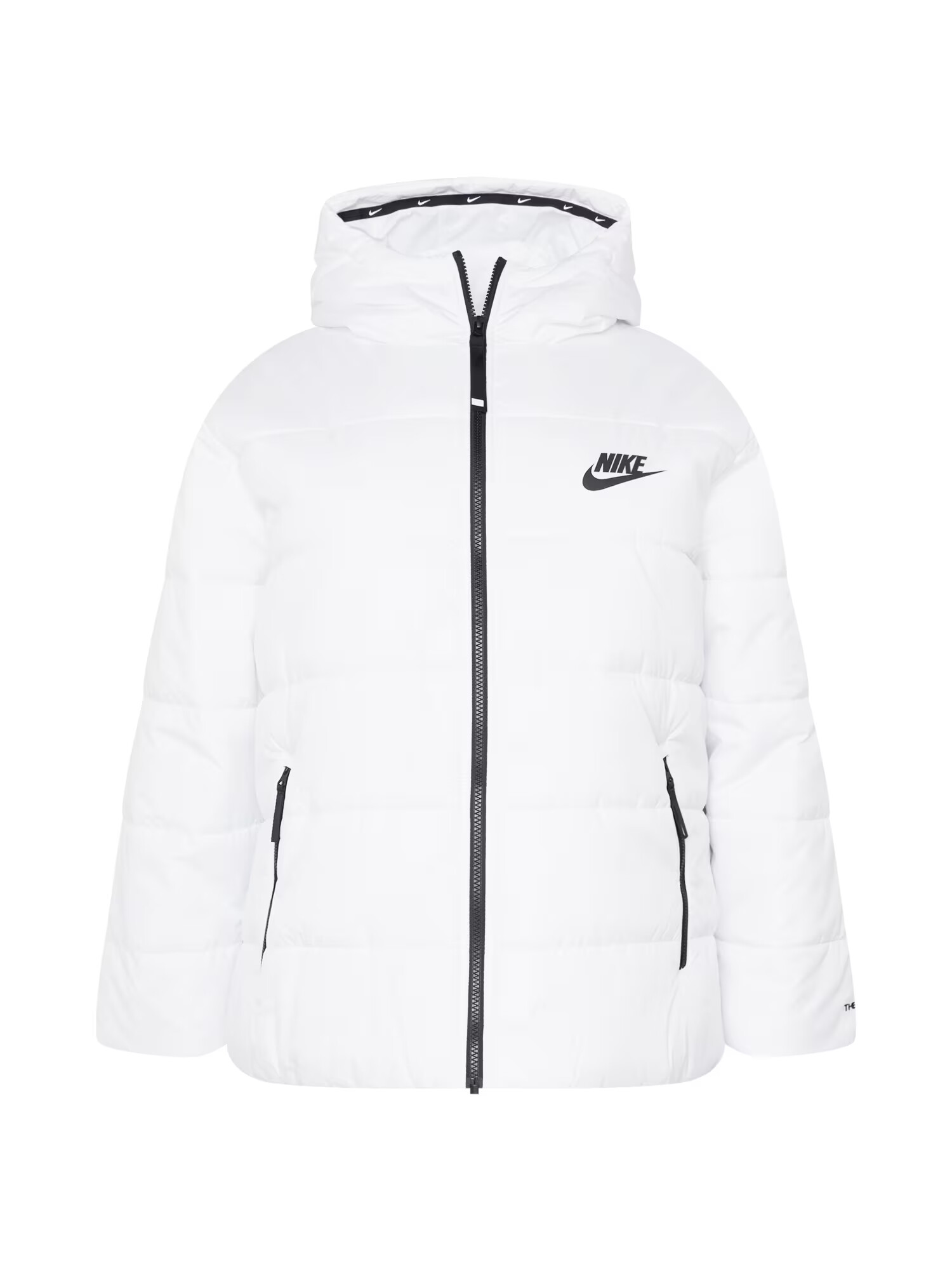 Nike Sportswear Prehodna jakna črna / bela - Pepit.si