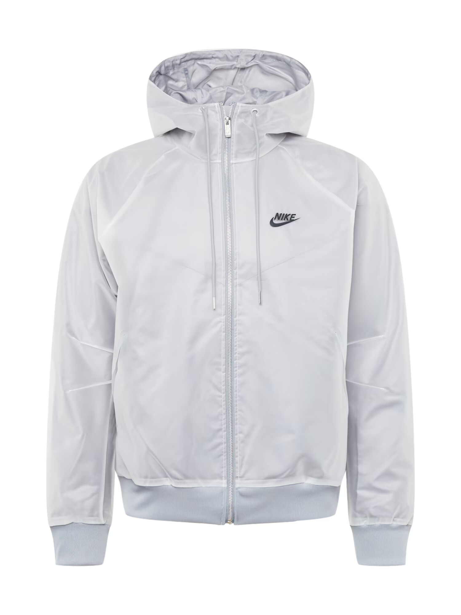 Nike Sportswear Prehodna jakna 'CIRCA' siva / črna / bela - Pepit.si