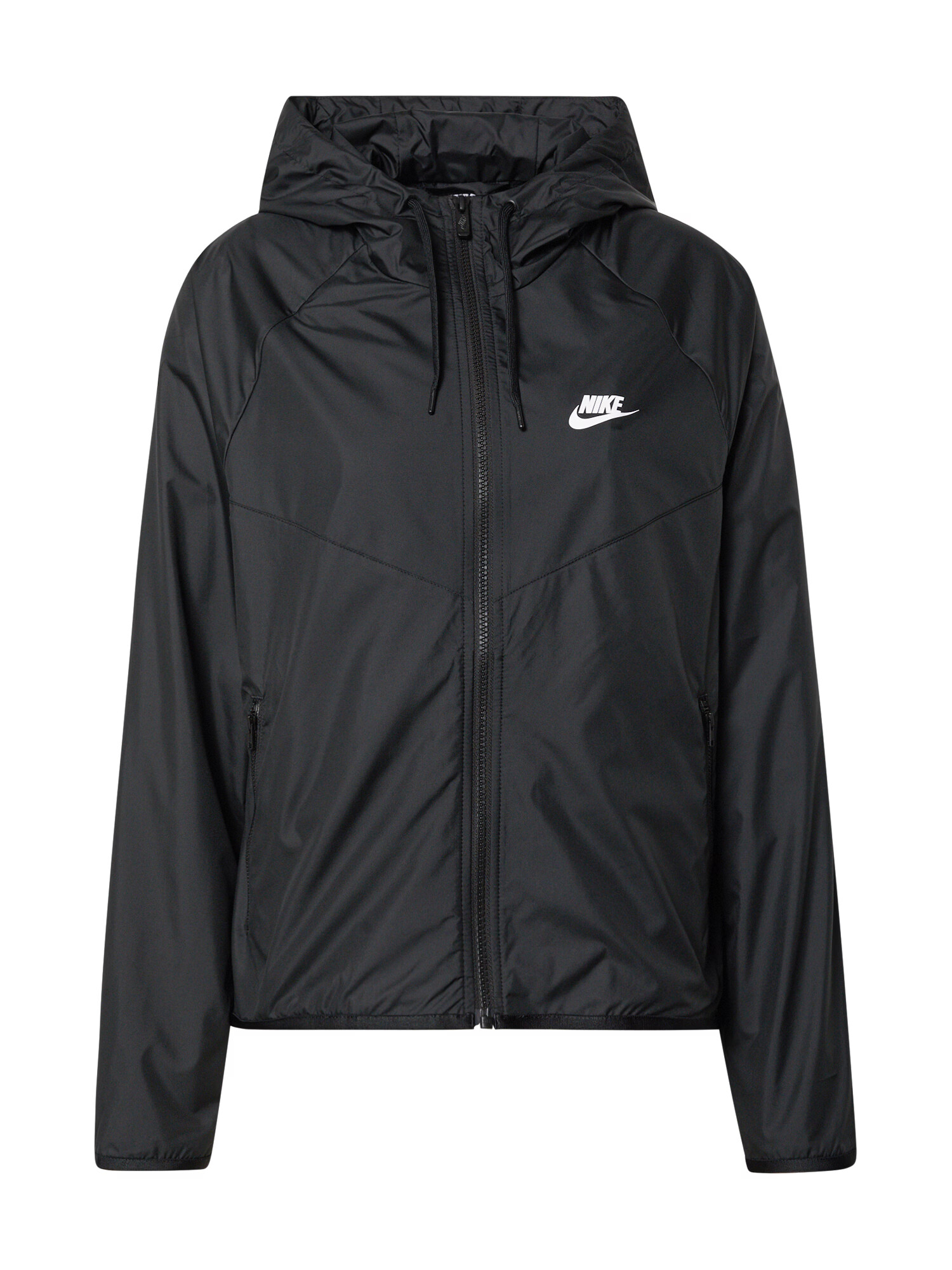 Nike Sportswear Prehodna jakna črna / bela - Pepit.si