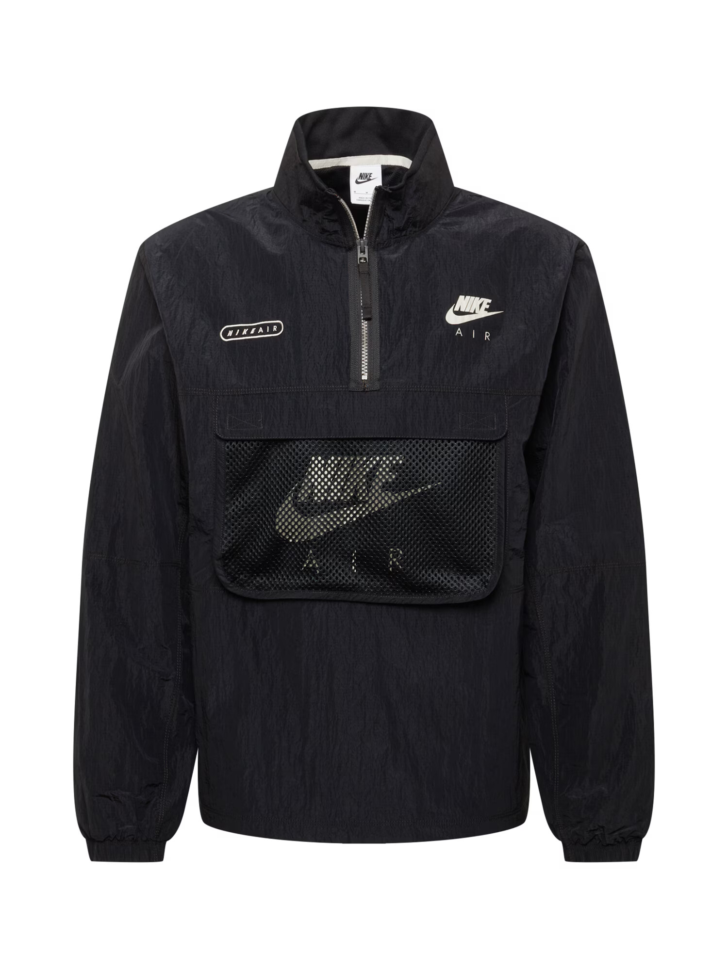 Nike Sportswear Prehodna jakna črna / bela - Pepit.si