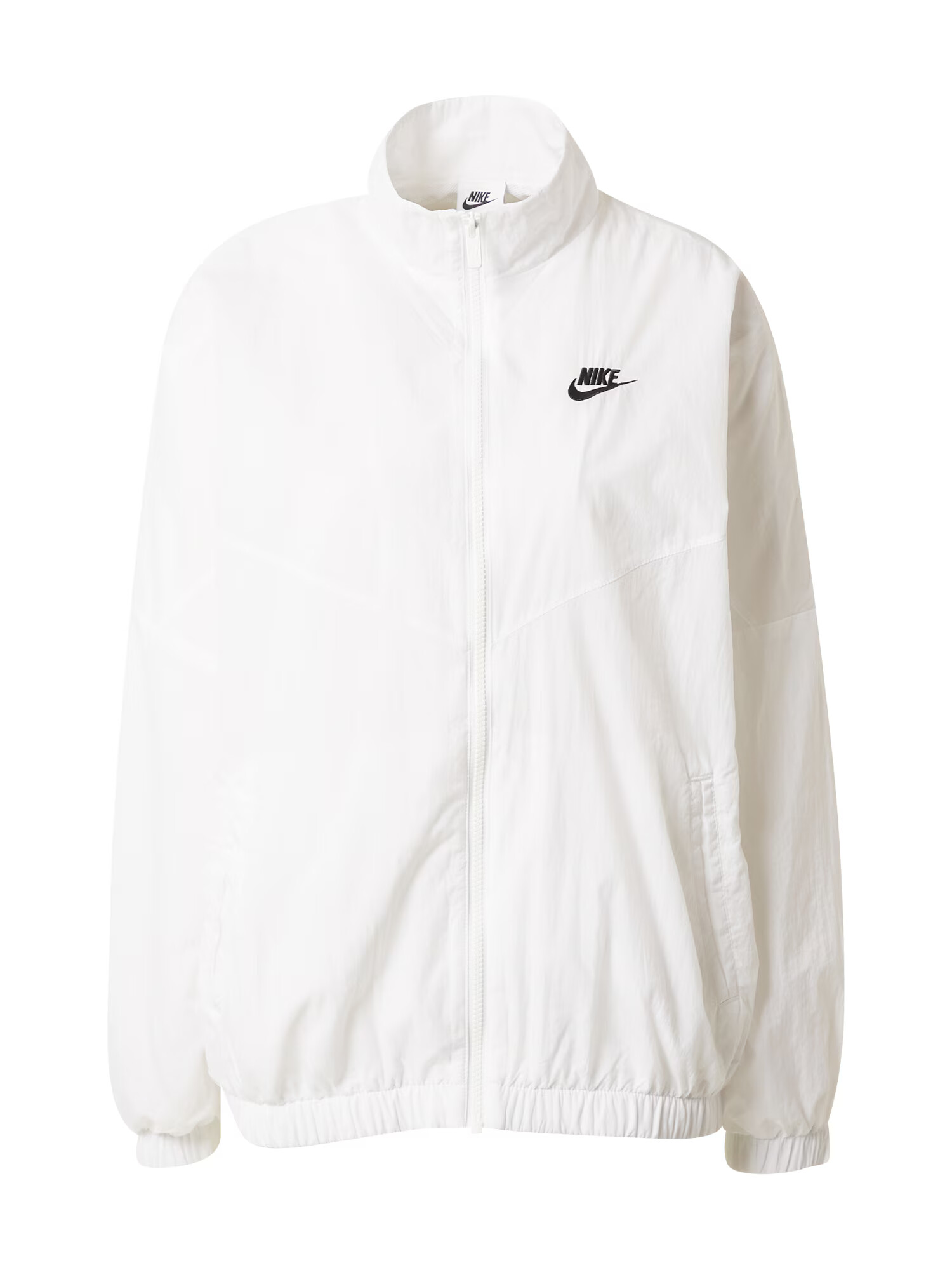 Nike Sportswear Prehodna jakna črna / bela - Pepit.si