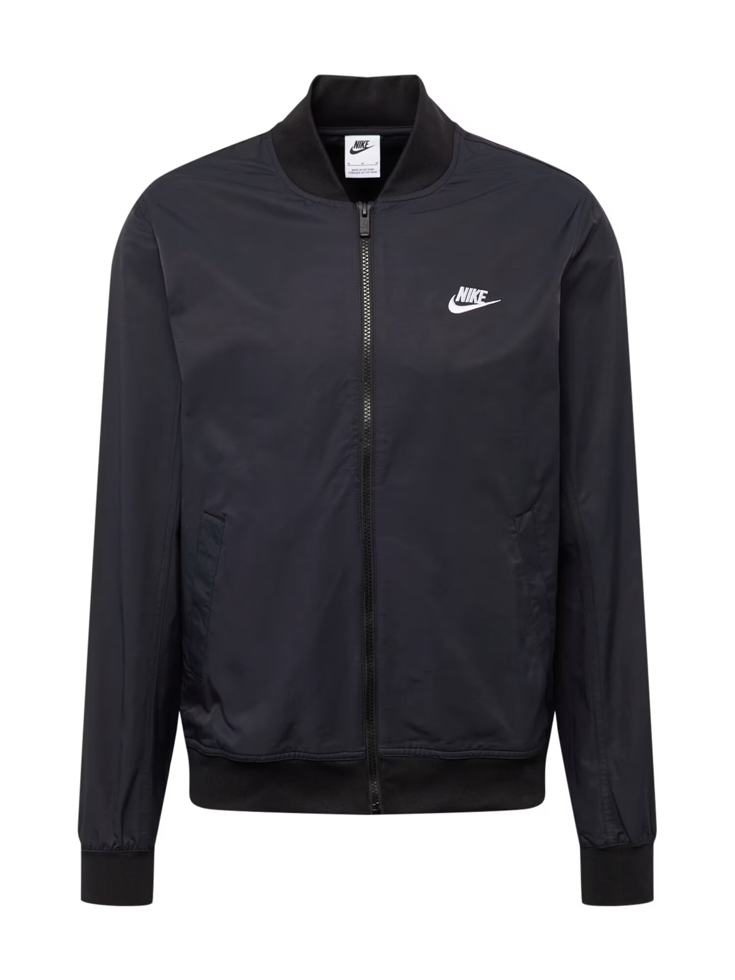 Nike Sportswear Prehodna jakna črna / bela - Pepit.si