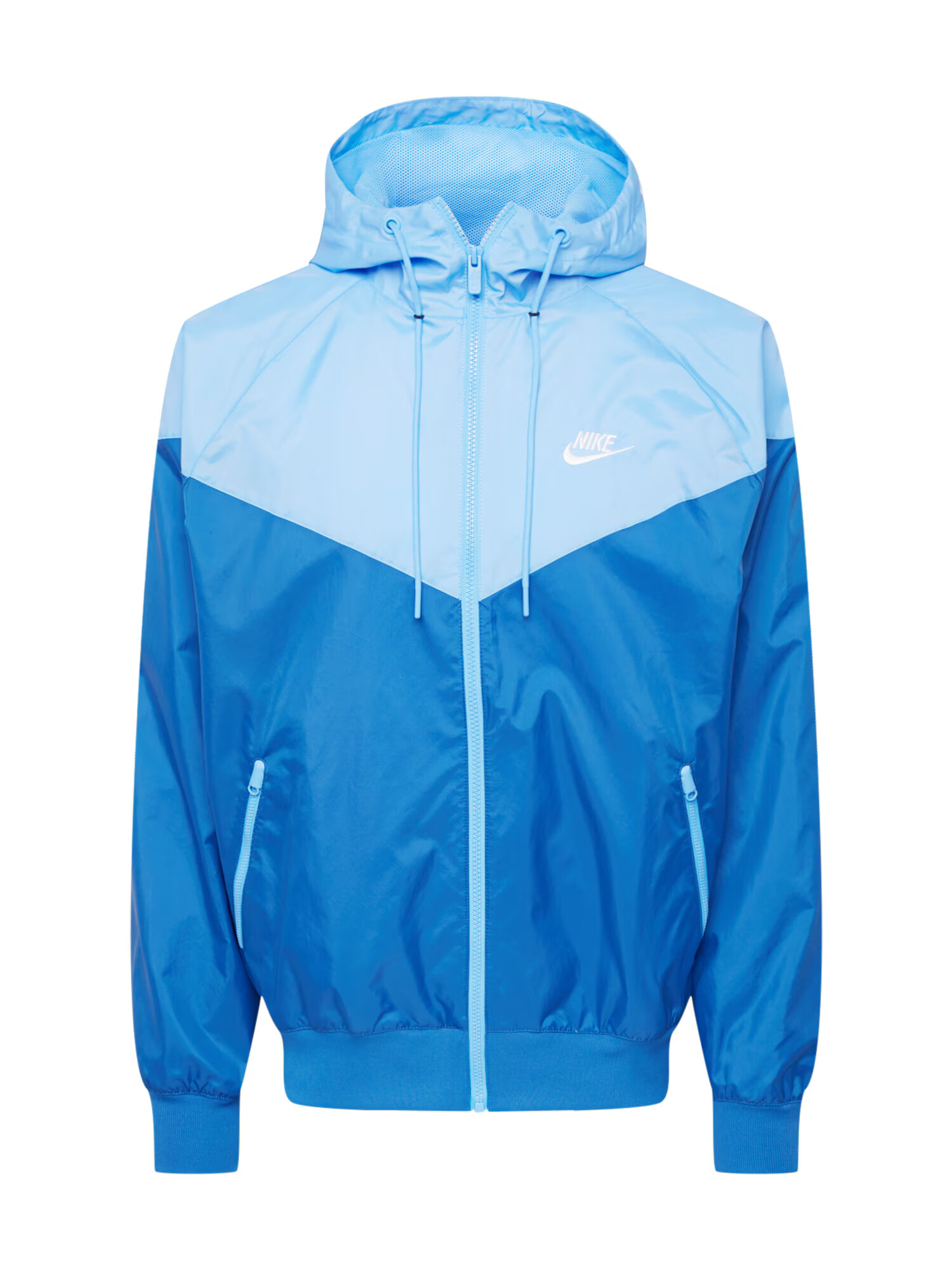 Nike Sportswear Prehodna jakna nebeško modra / svetlo modra / bela - Pepit.si