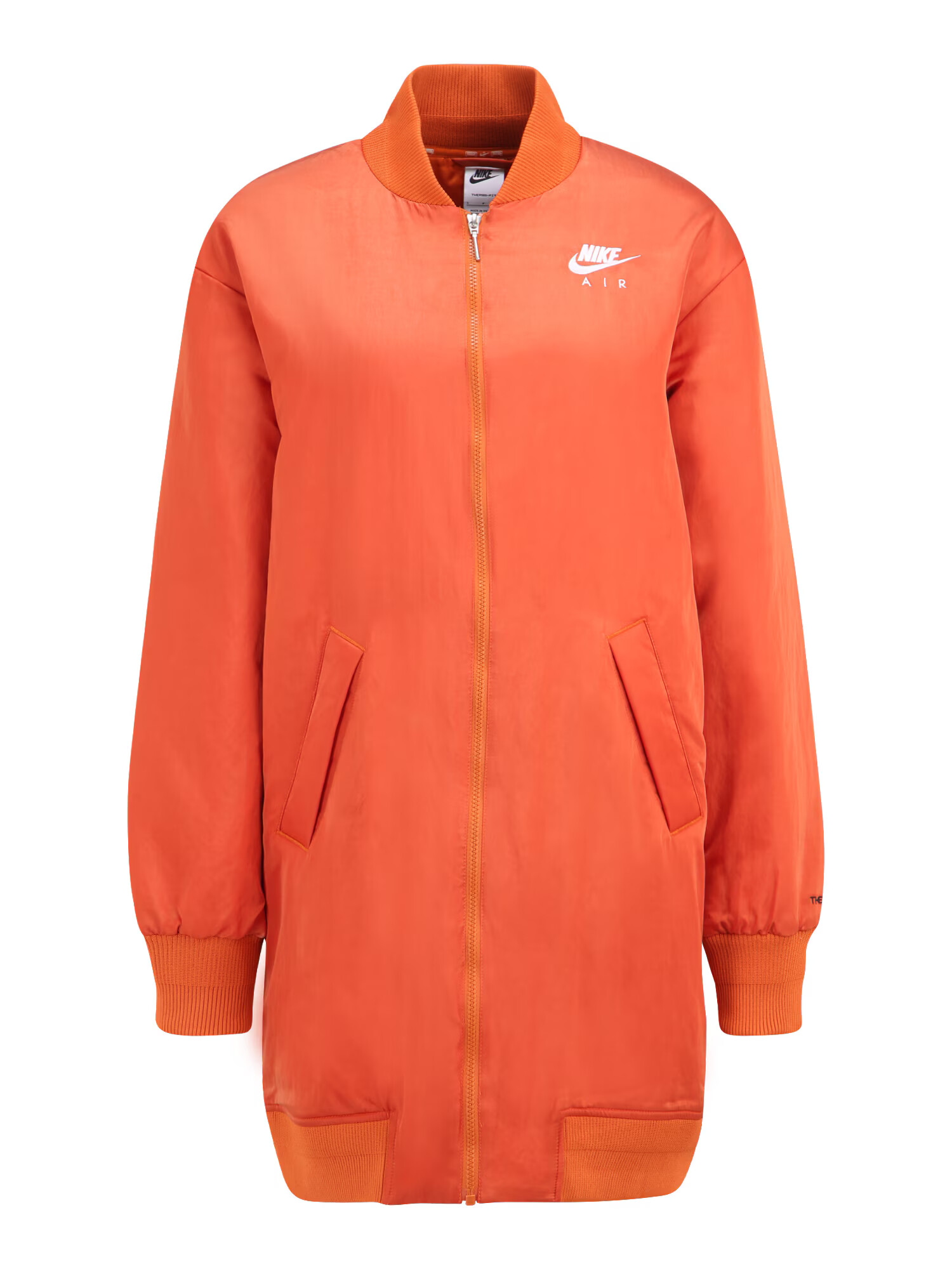 Nike Sportswear Prehodna jakna oranžna / bela - Pepit.si