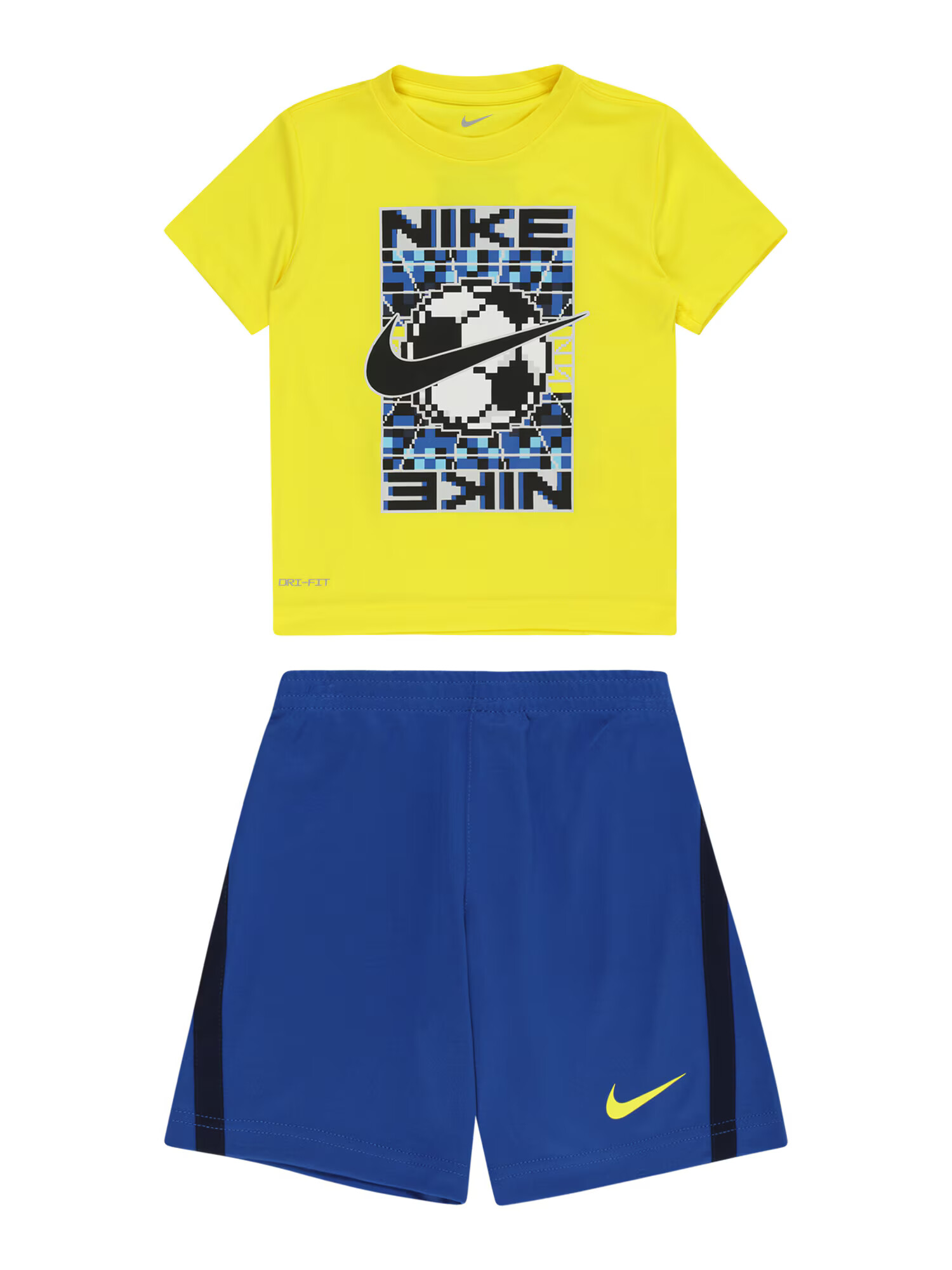 Nike Sportswear Komplet kraljevo modra / rumena / svetlo siva / črna - Pepit.si