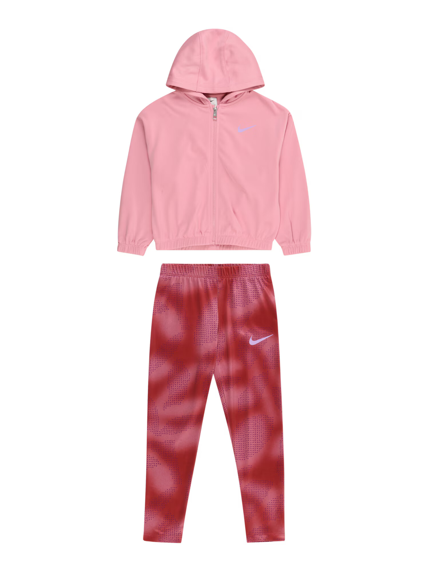 Nike Sportswear Trenirka za tek rjasto rjava / lila / roza - Pepit.si