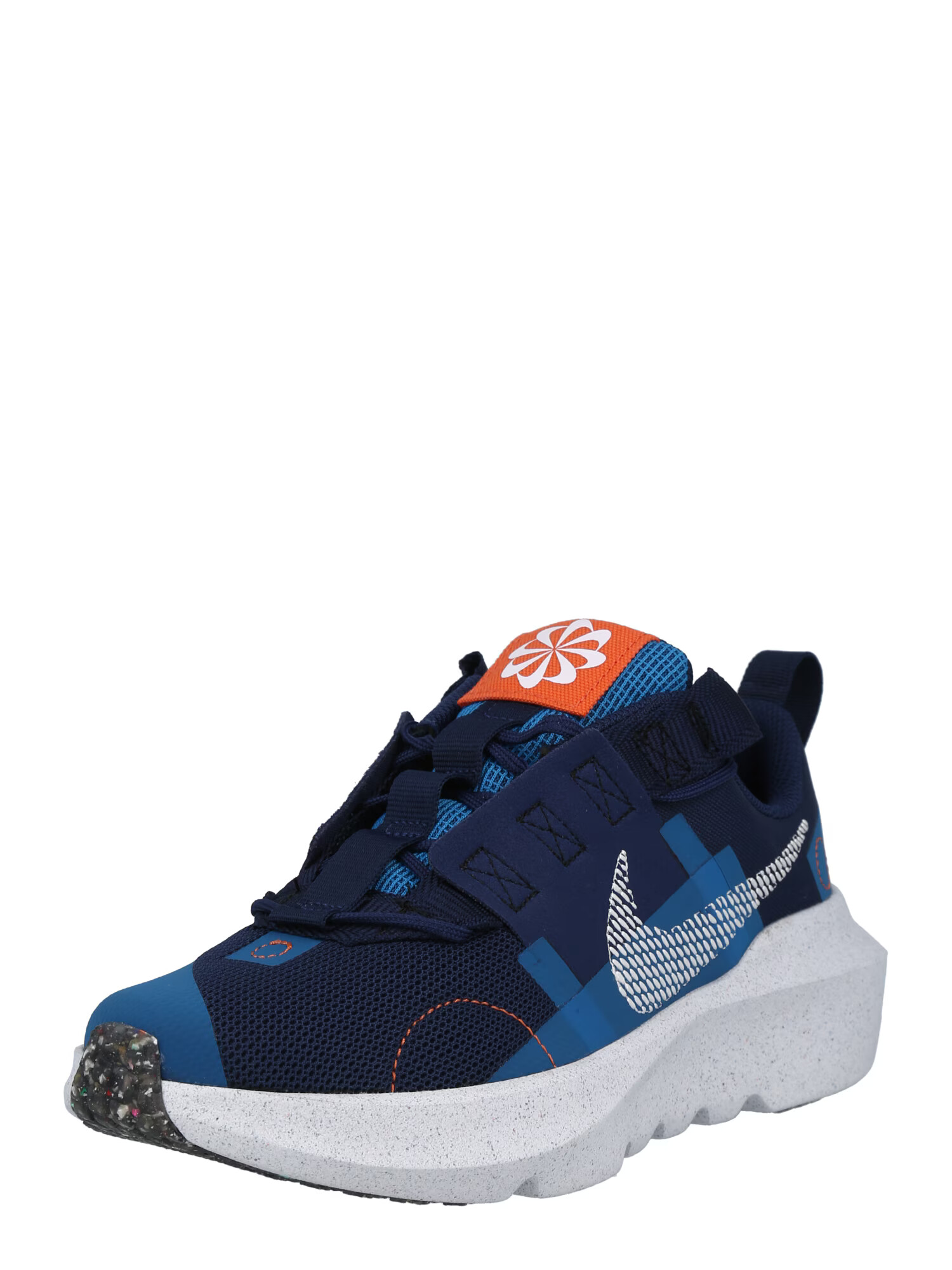 Nike Sportswear Superge 'Crater Impact' mornarska / nebeško modra / temno oranžna / bela - Pepit.si