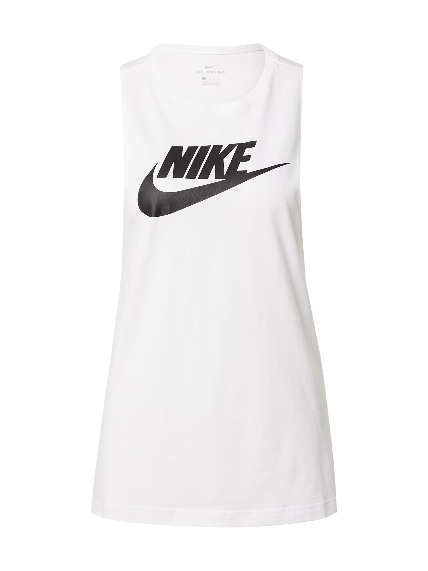 Nike Sportswear Top črna / bela - Pepit.si