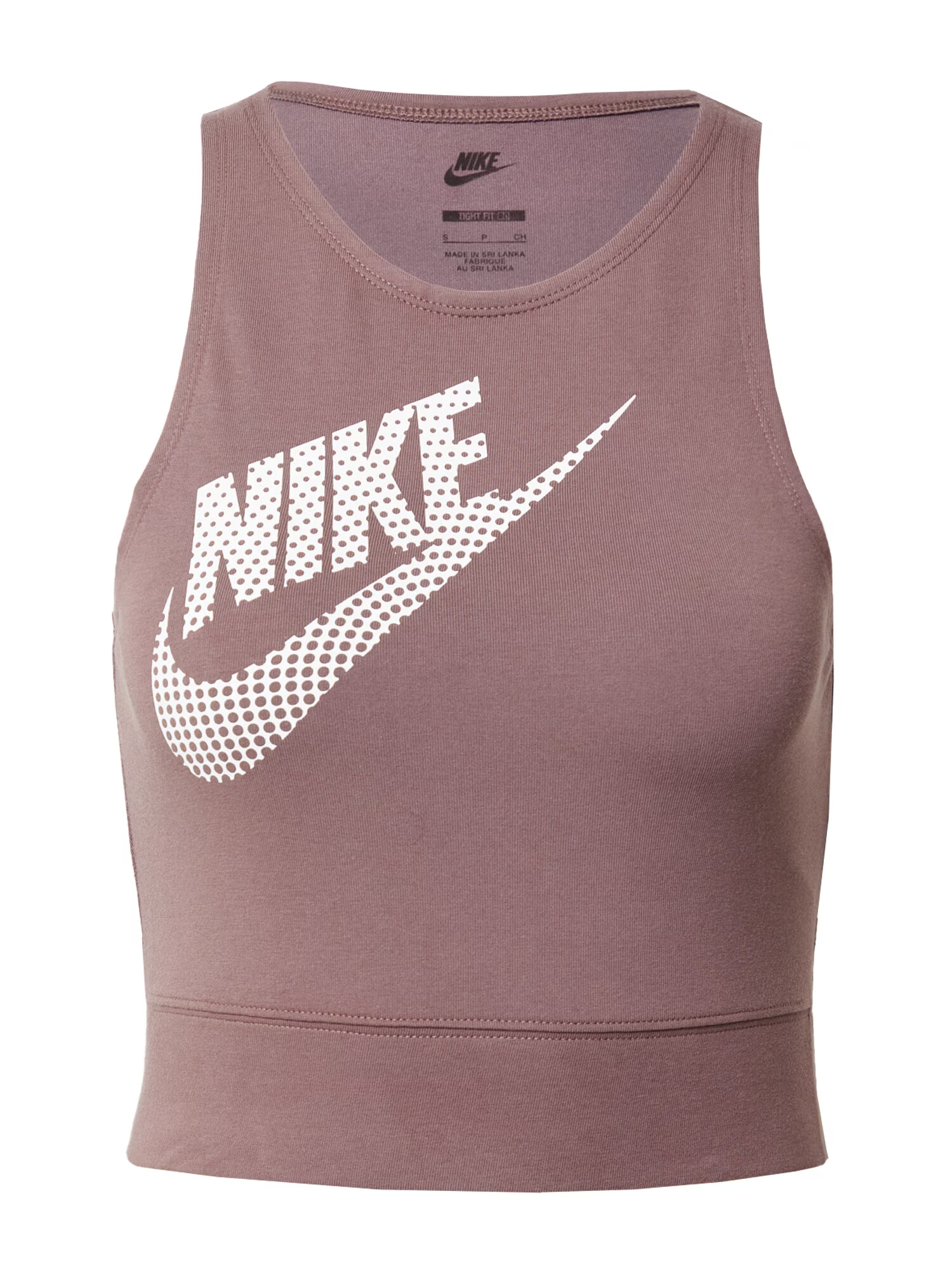 Nike Sportswear Top mauve / bela - Pepit.si