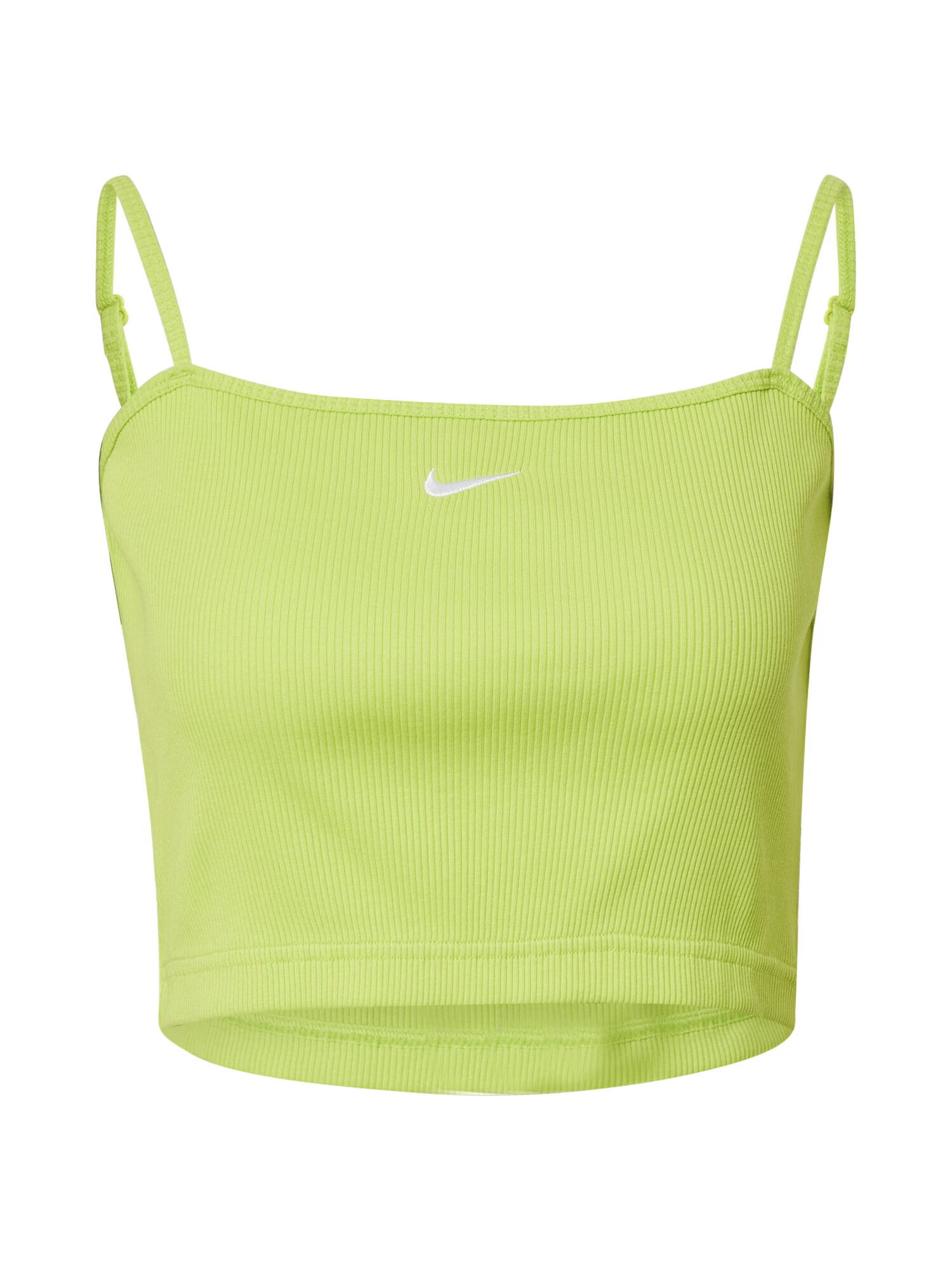 Nike Sportswear Top svetlo zelena / bela - Pepit.si