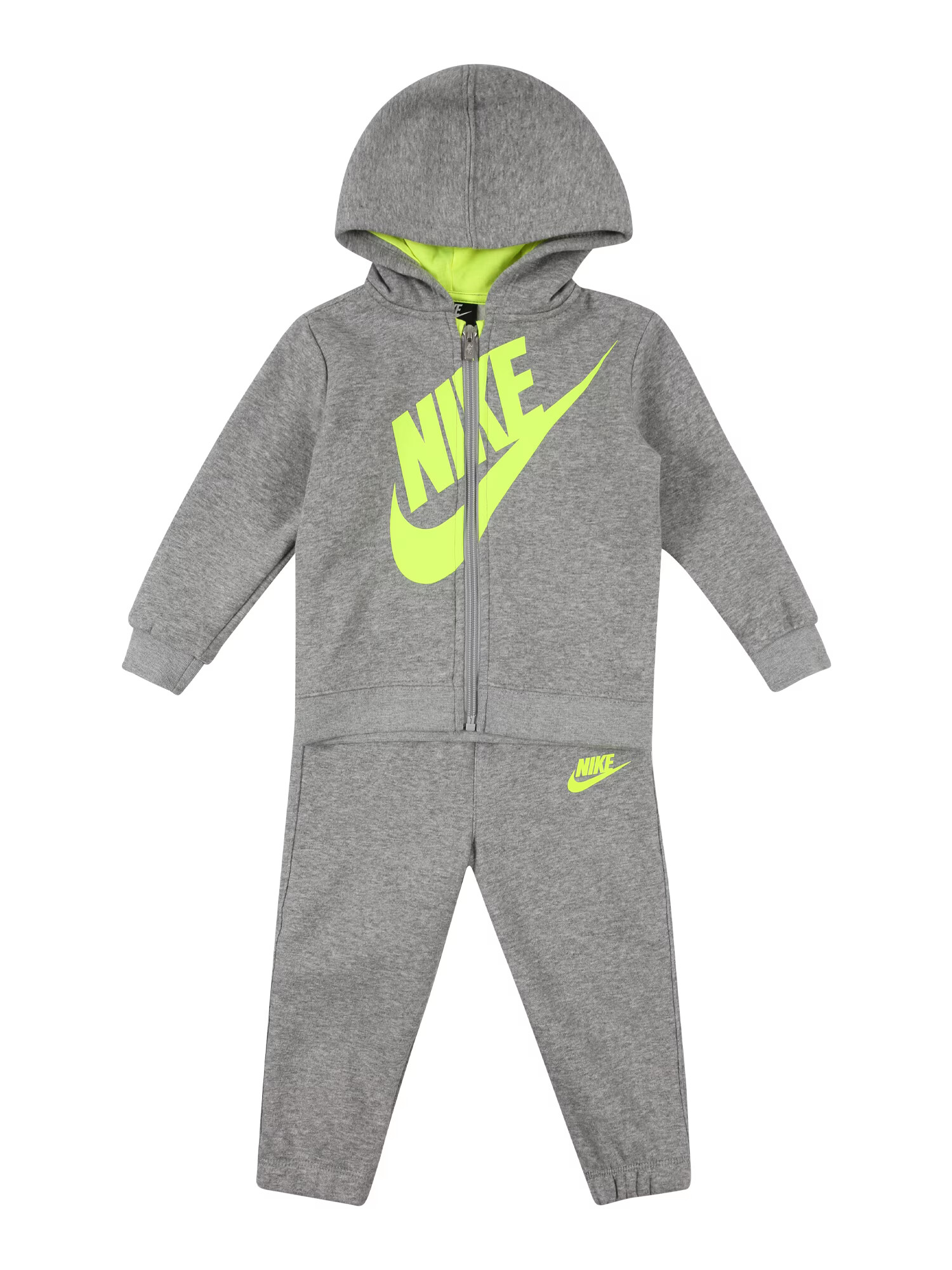 Nike Sportswear Trenirka za tek 'FUTURA' svetlo rumena / pegasto siva - Pepit.si