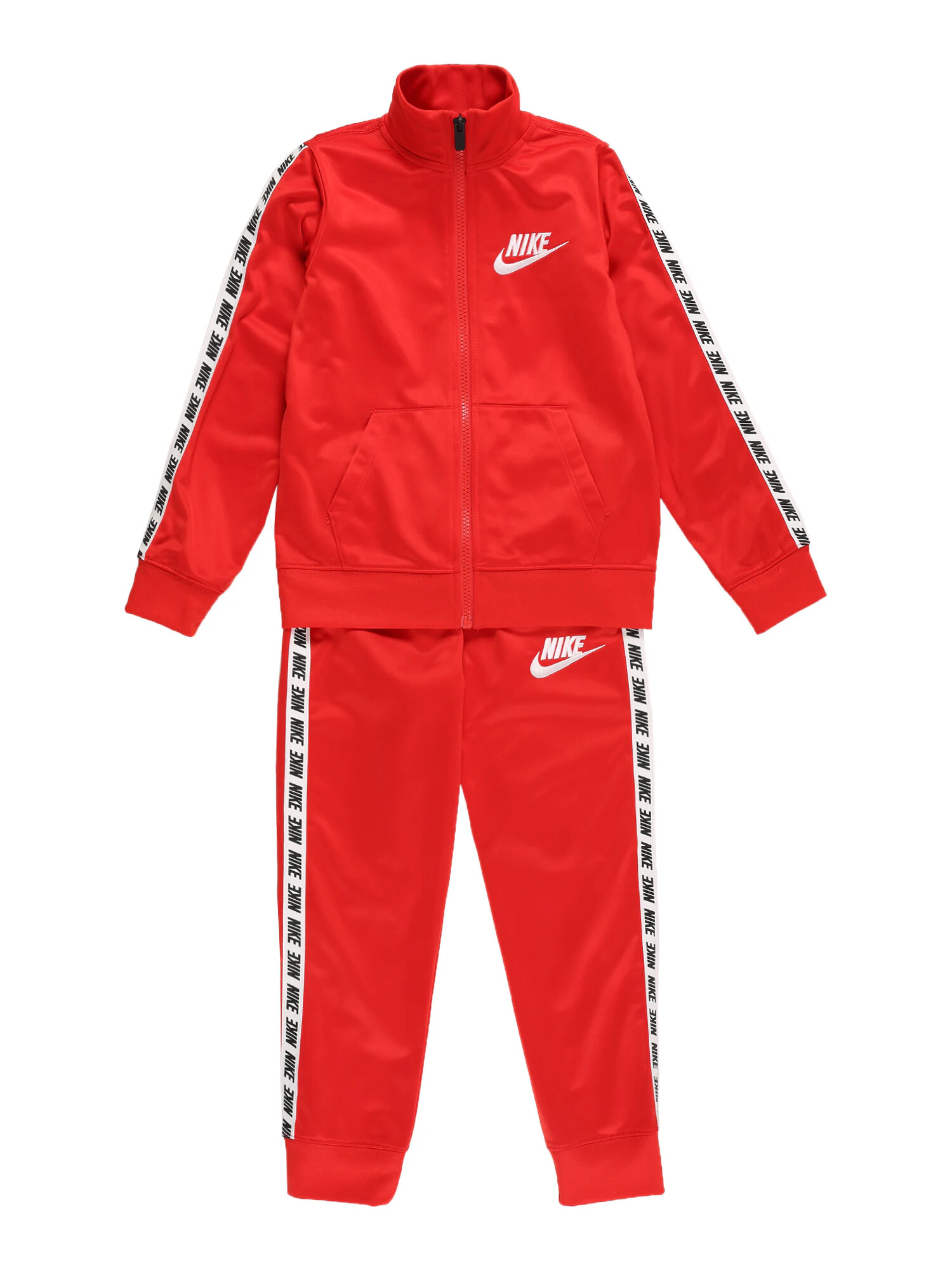 Nike Sportswear Trenirka za tek rdeča / črna / bela - Pepit.si