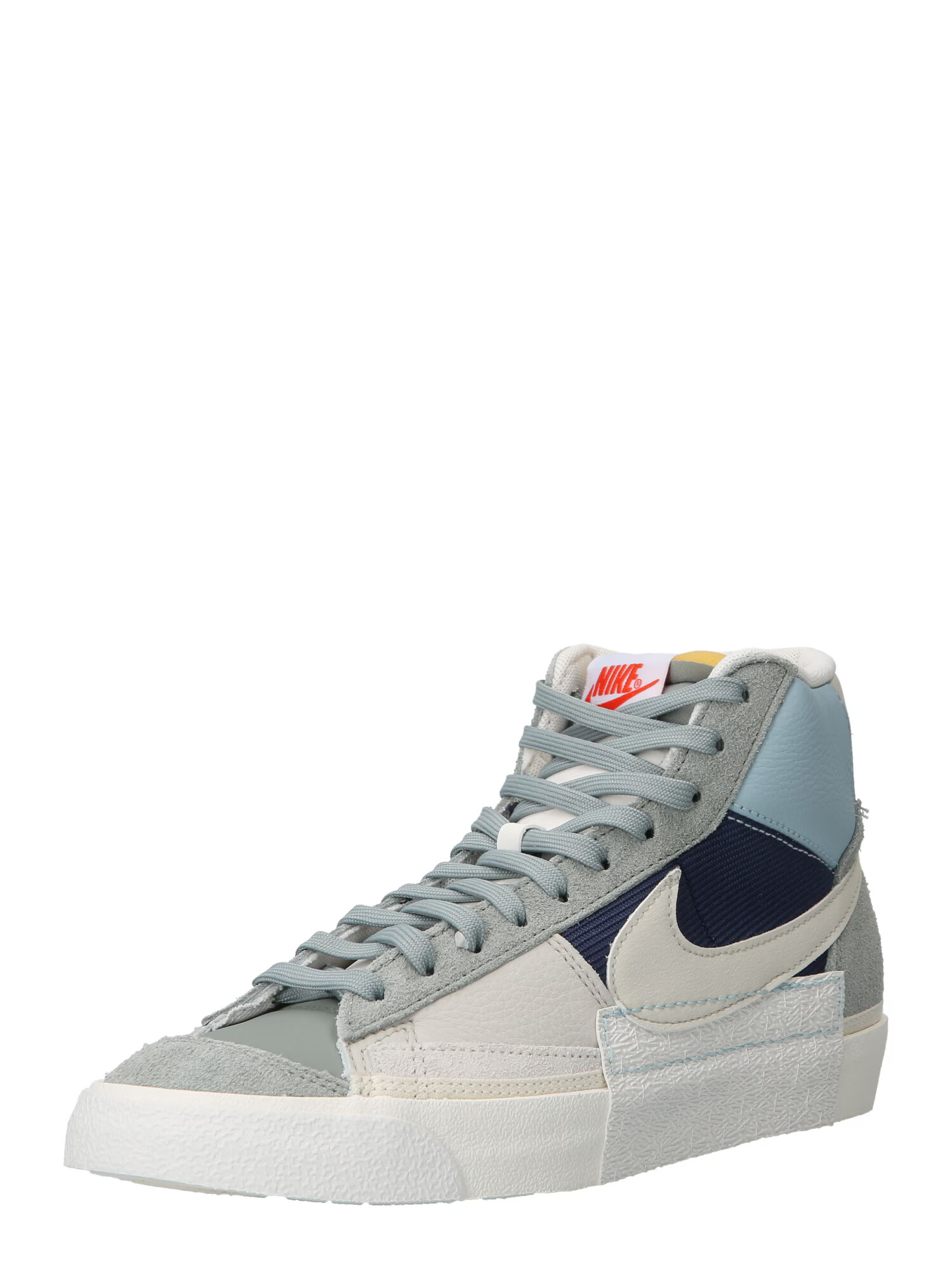 Nike Sportswear Visoke superge '77 Remastered' bež / mornarska / svetlo modra / meta - Pepit.si