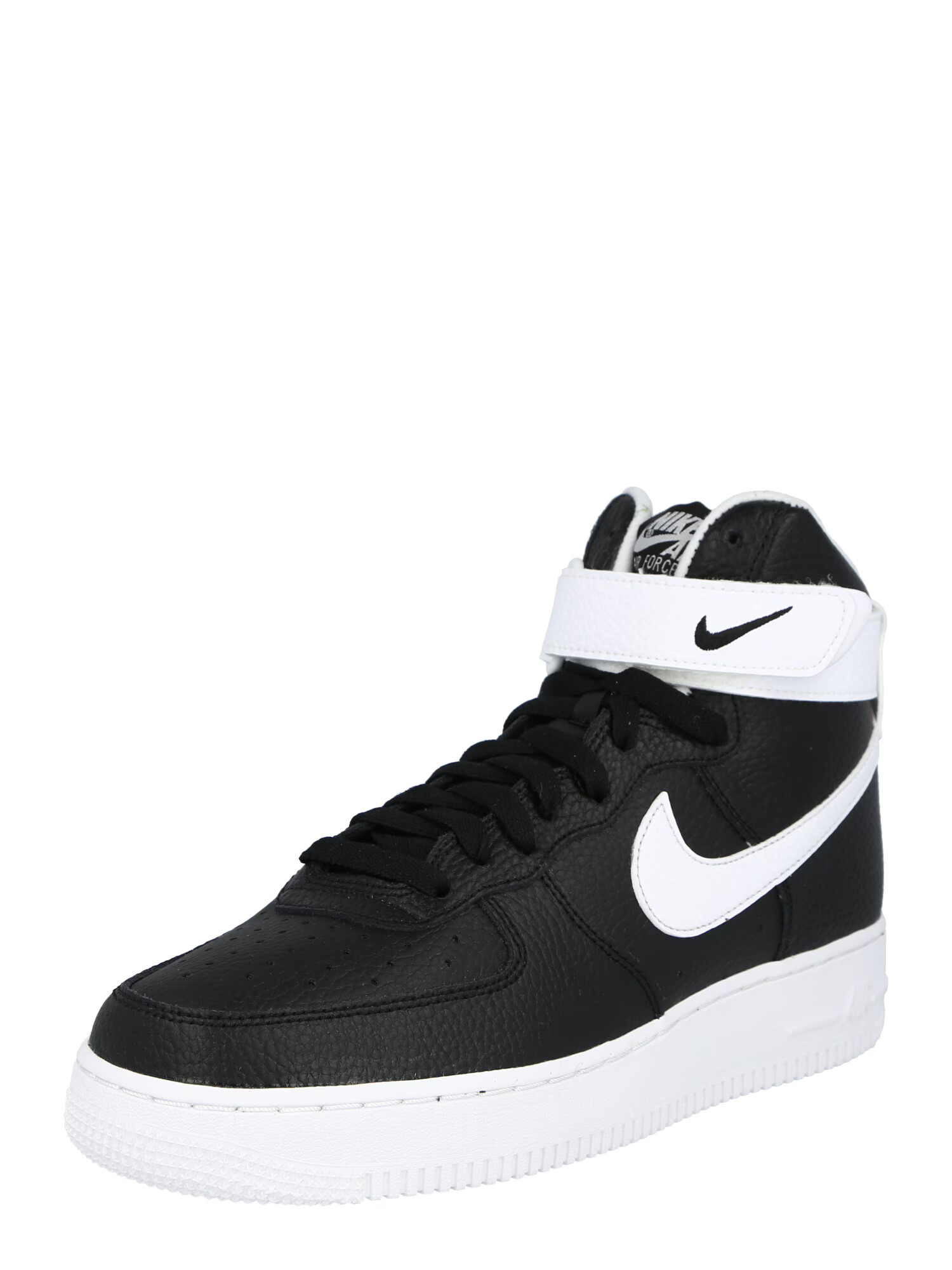 Nike Sportswear Visoke superge 'Air Force 1' bela / črna - Pepit.si