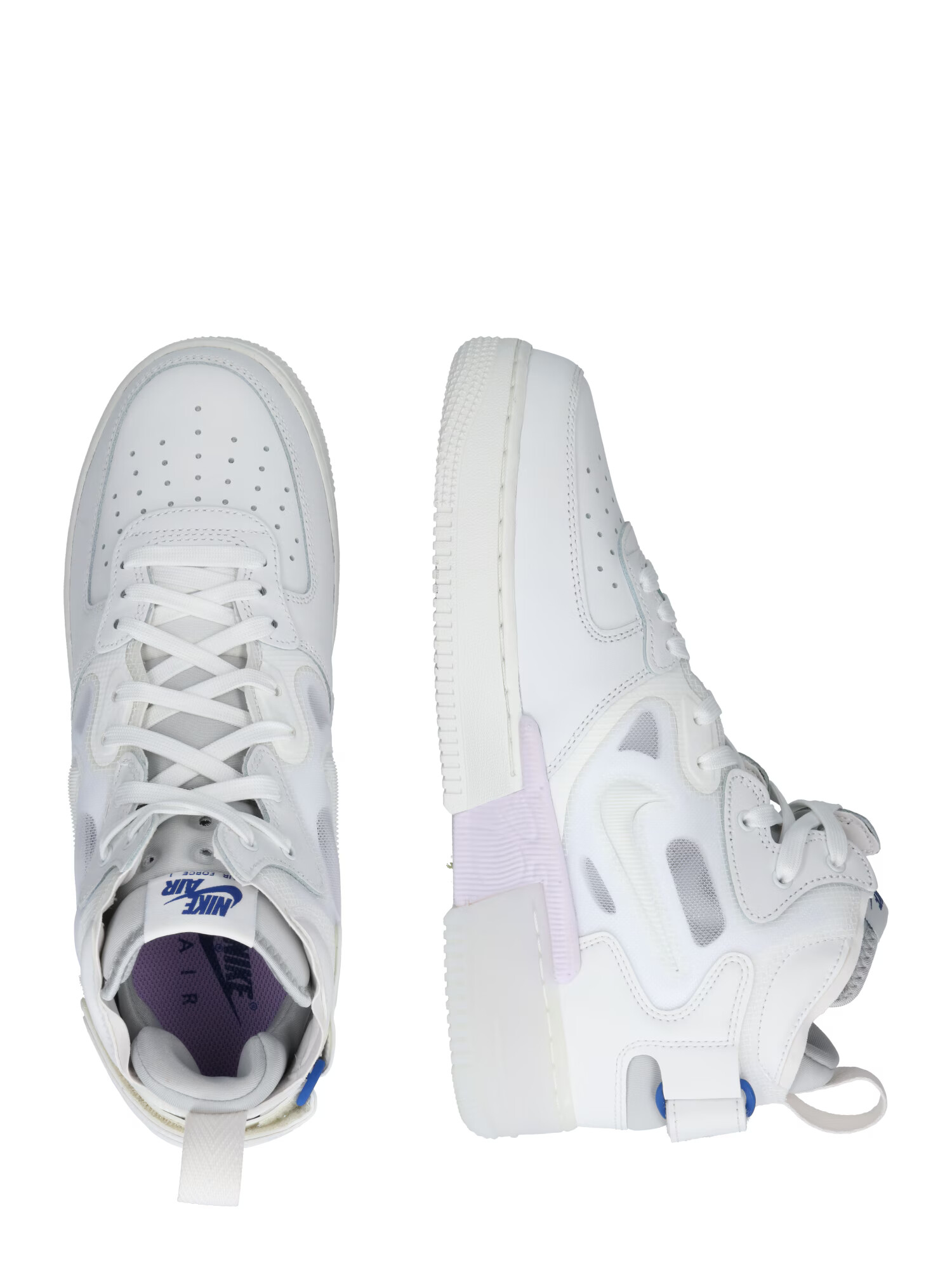 Nike Sportswear Visoke superge 'AIR FORCE 1' kraljevo modra / bela - Pepit.si