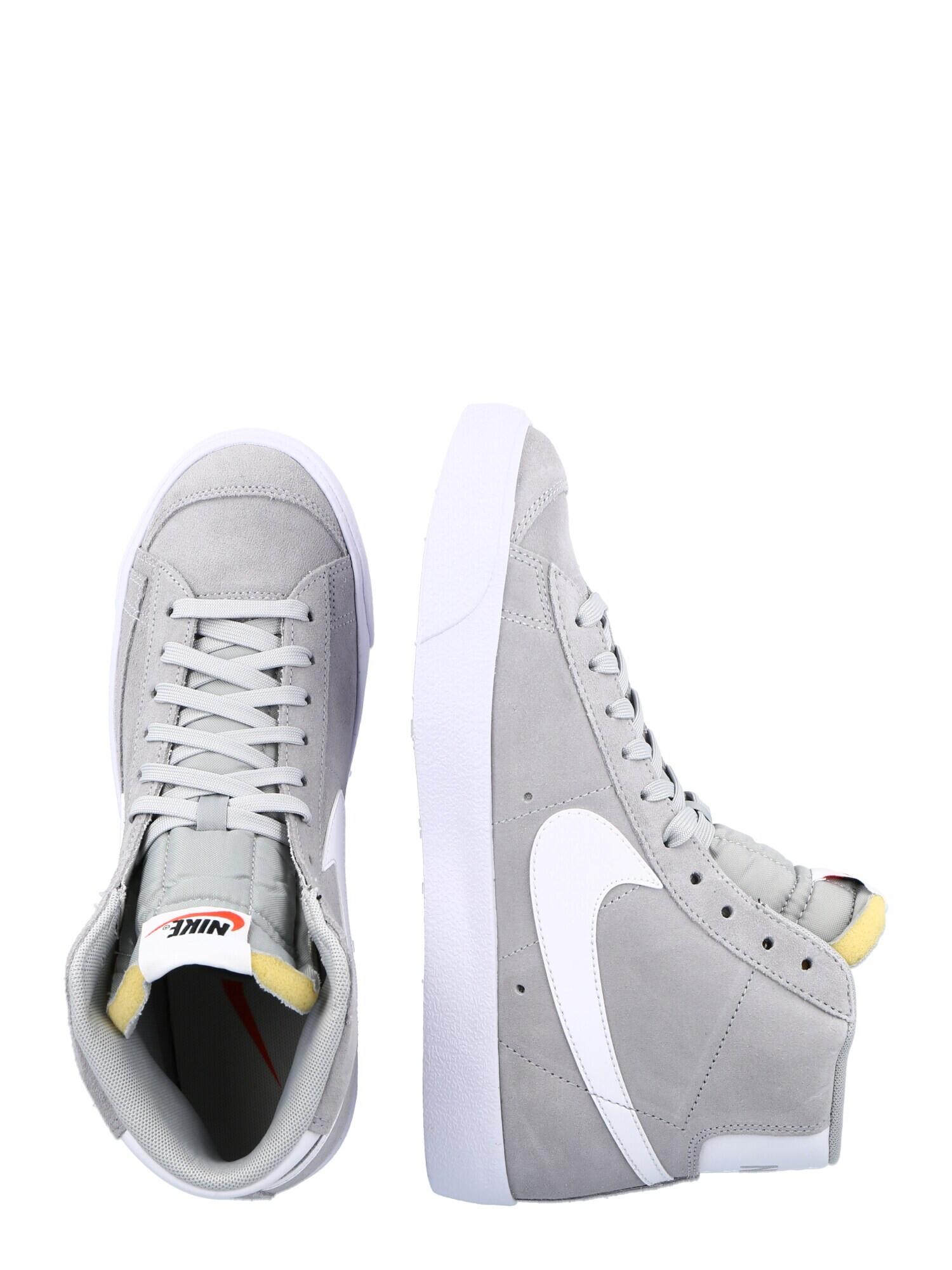 Nike Sportswear Visoke superge siva / bela - Pepit.si