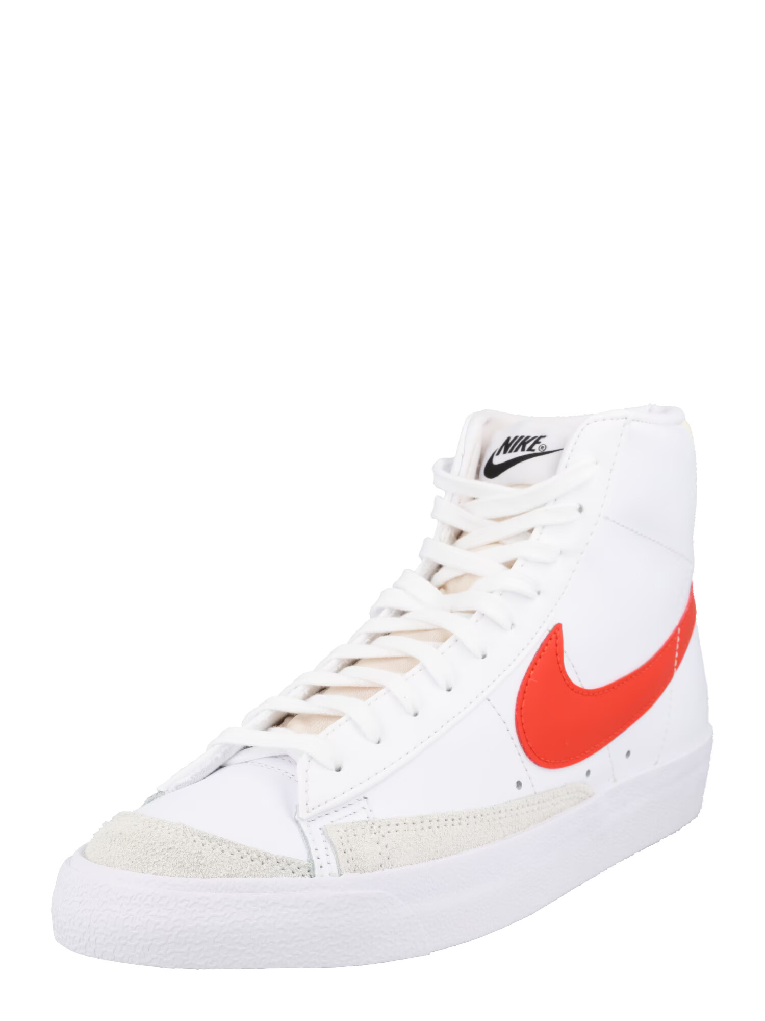 Nike Sportswear Visoke superge 'Blazer 77' ecru / losos / bela - Pepit.si