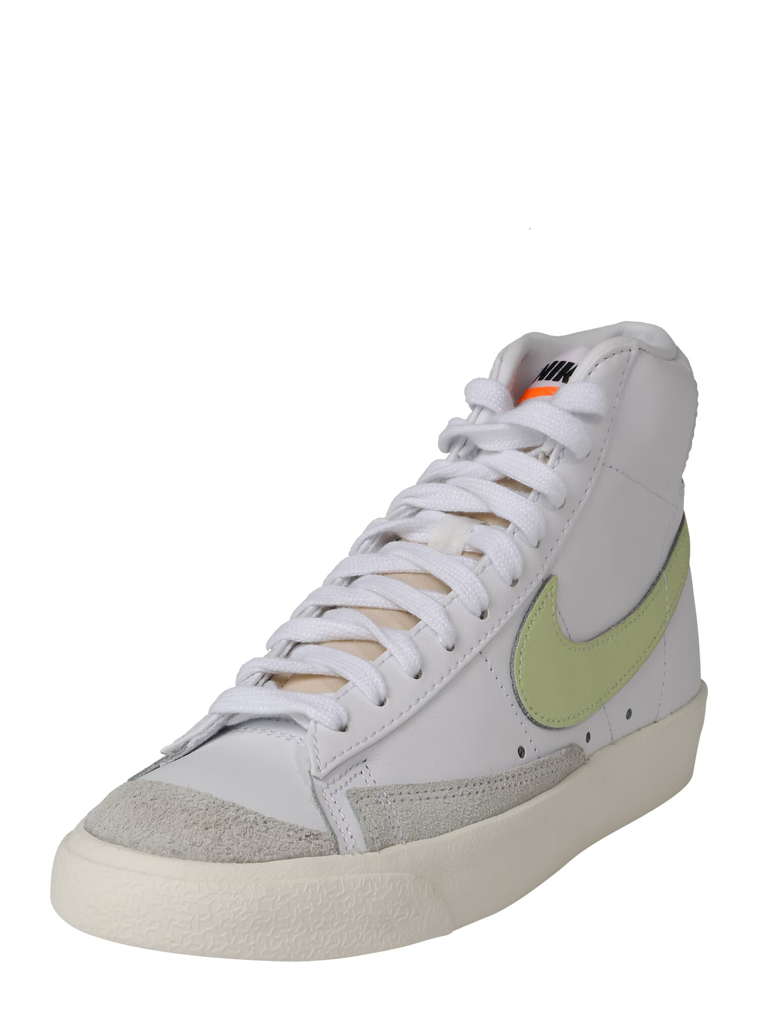 Nike Sportswear Visoke superge 'BLAZER' siva / svetlo zelena / bela - Pepit.si