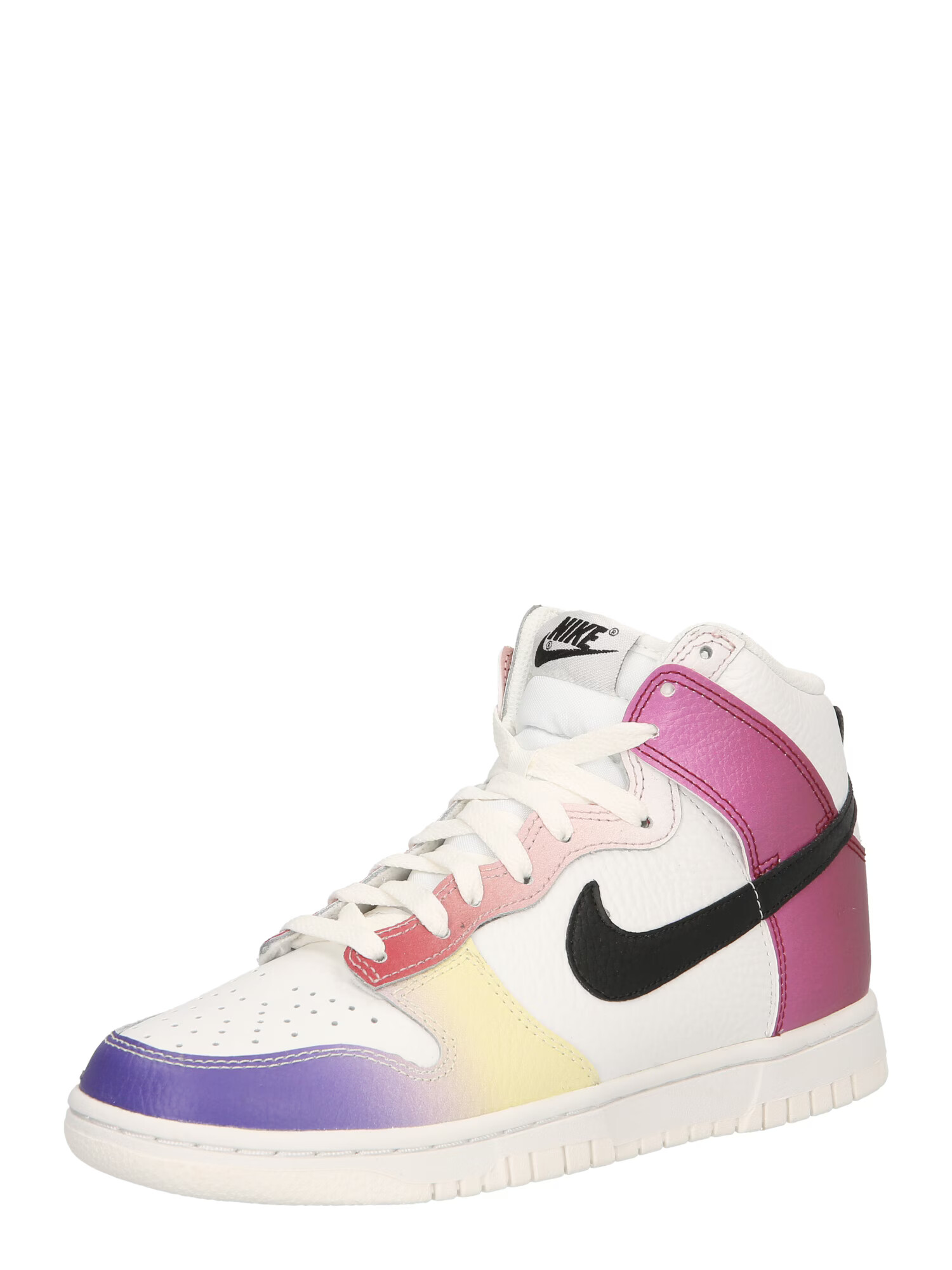 Nike Sportswear Visoke superge 'WMNS NIKE DUNK HIGH' mešane barve / bela - Pepit.si