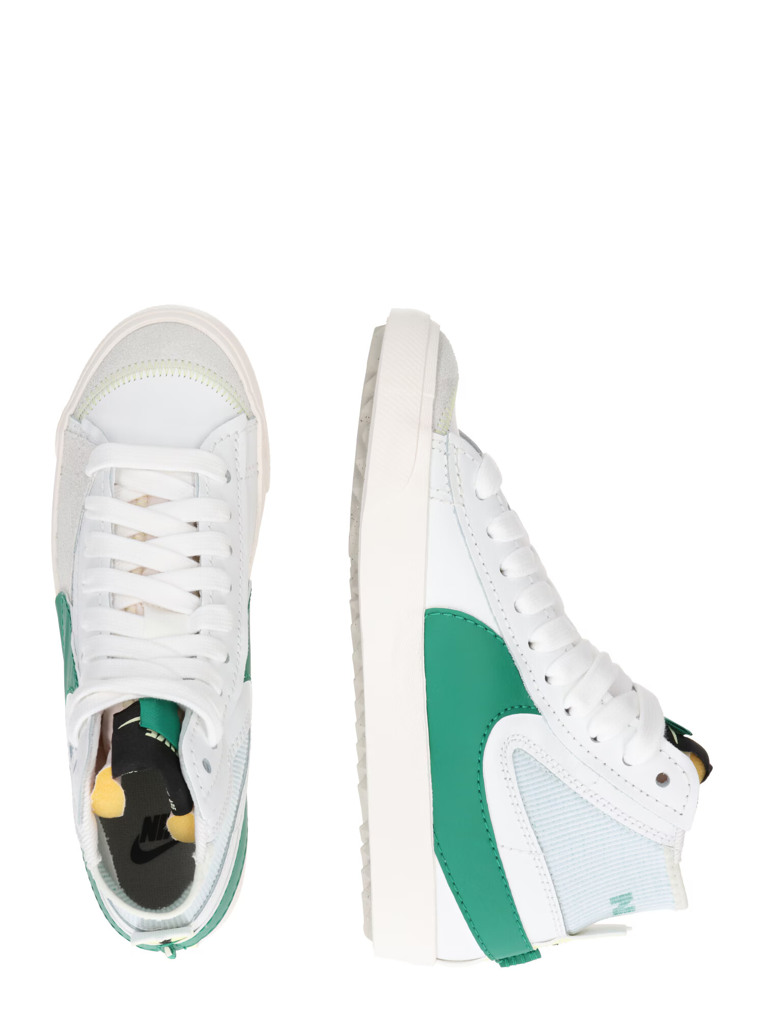 Nike Sportswear Visoke superge zelena / bela - Pepit.si