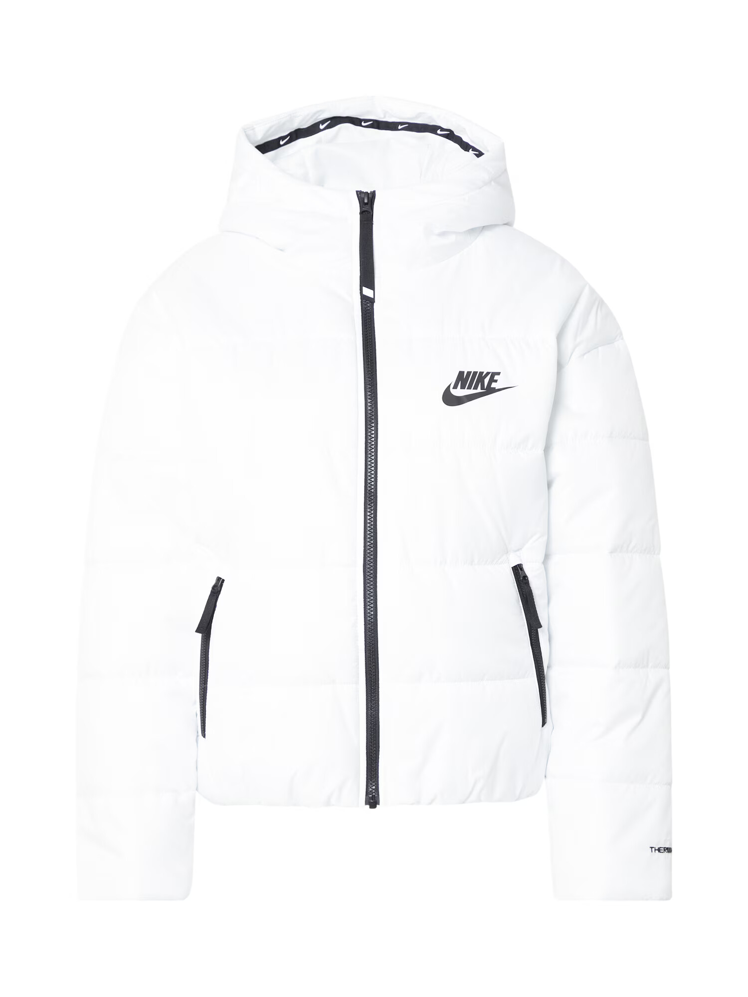 Nike Sportswear Zimska jakna črna / bela - Pepit.si