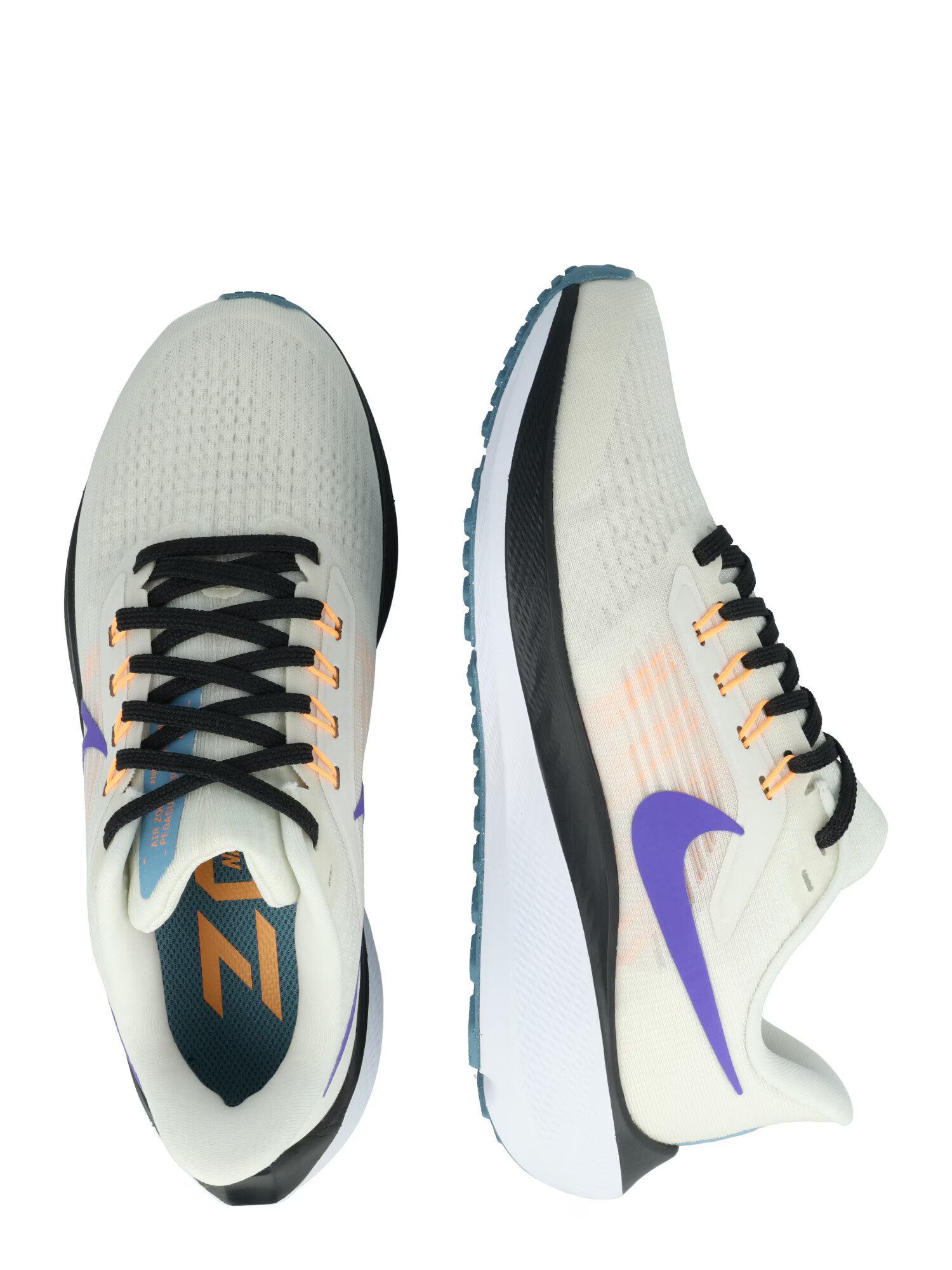 NIKE Tekaški čevelj 'Pegasus 39' temno liila / črna / bela - Pepit.si