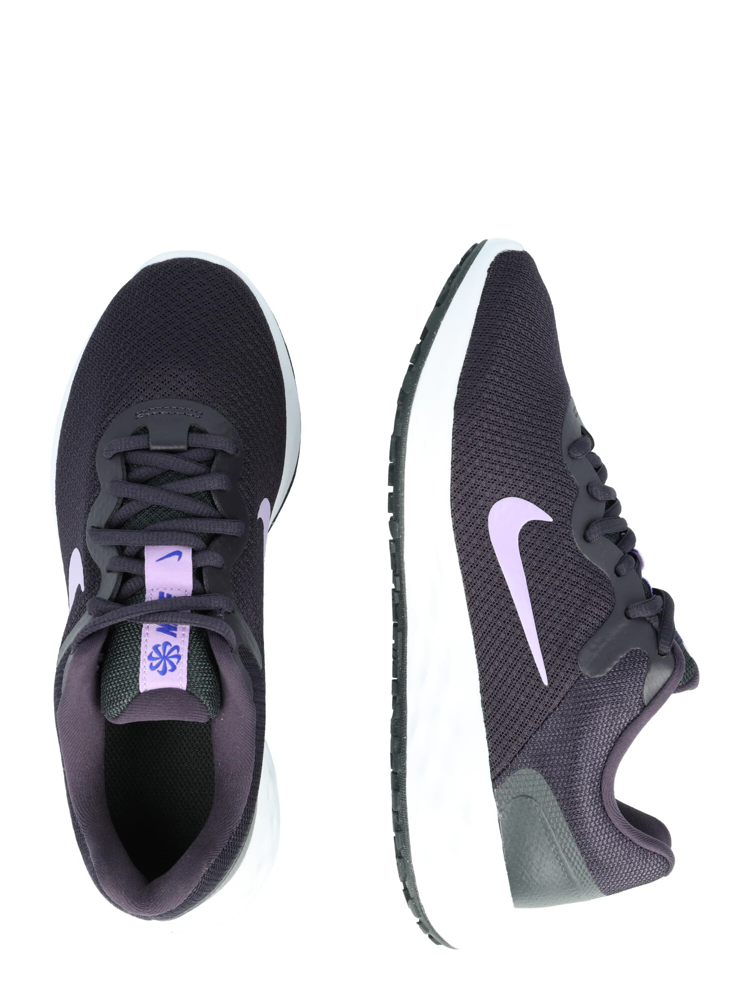 NIKE Tekaški čevelj 'Revolution 6' siva / lila / mauve - Pepit.si