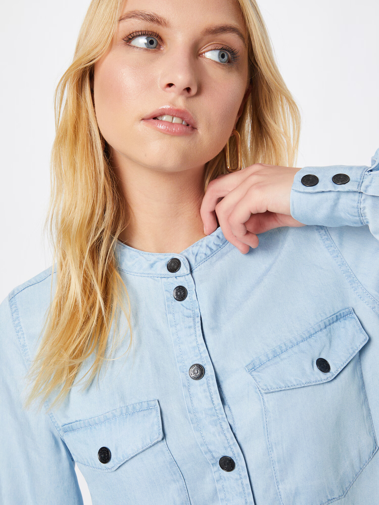 Noisy may Bluza 'CARRIE' moder denim - Pepit.si